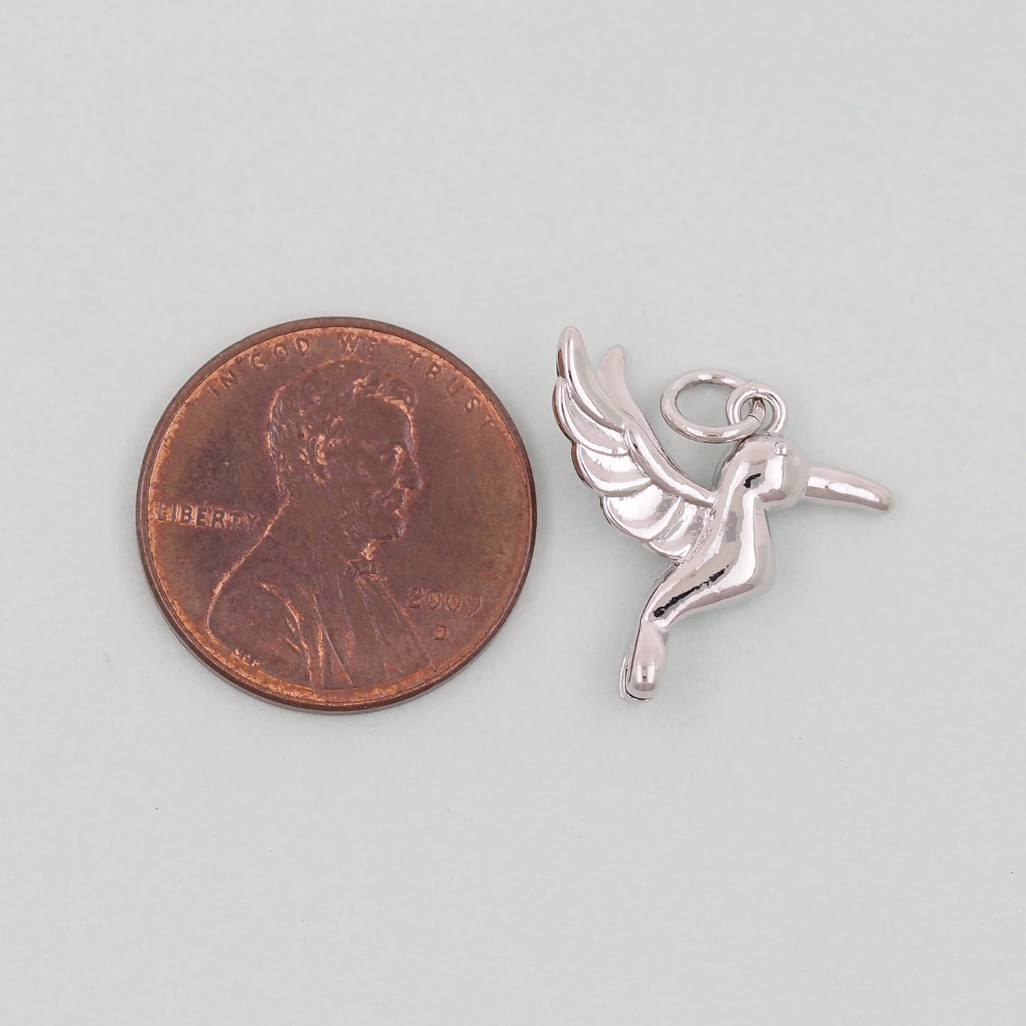 Gold Bird Charms,18K Gold Filled Bird Pendant,Silver Bird Charm Bracelet Necklace for DIY Jewelry Making Supply