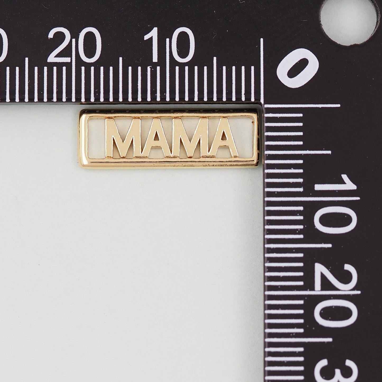 Gold Mama Charms,18K Gold Filled Mama Pendant,Mama Charm Bracelet Necklace for DIY Jewelry Making Supply