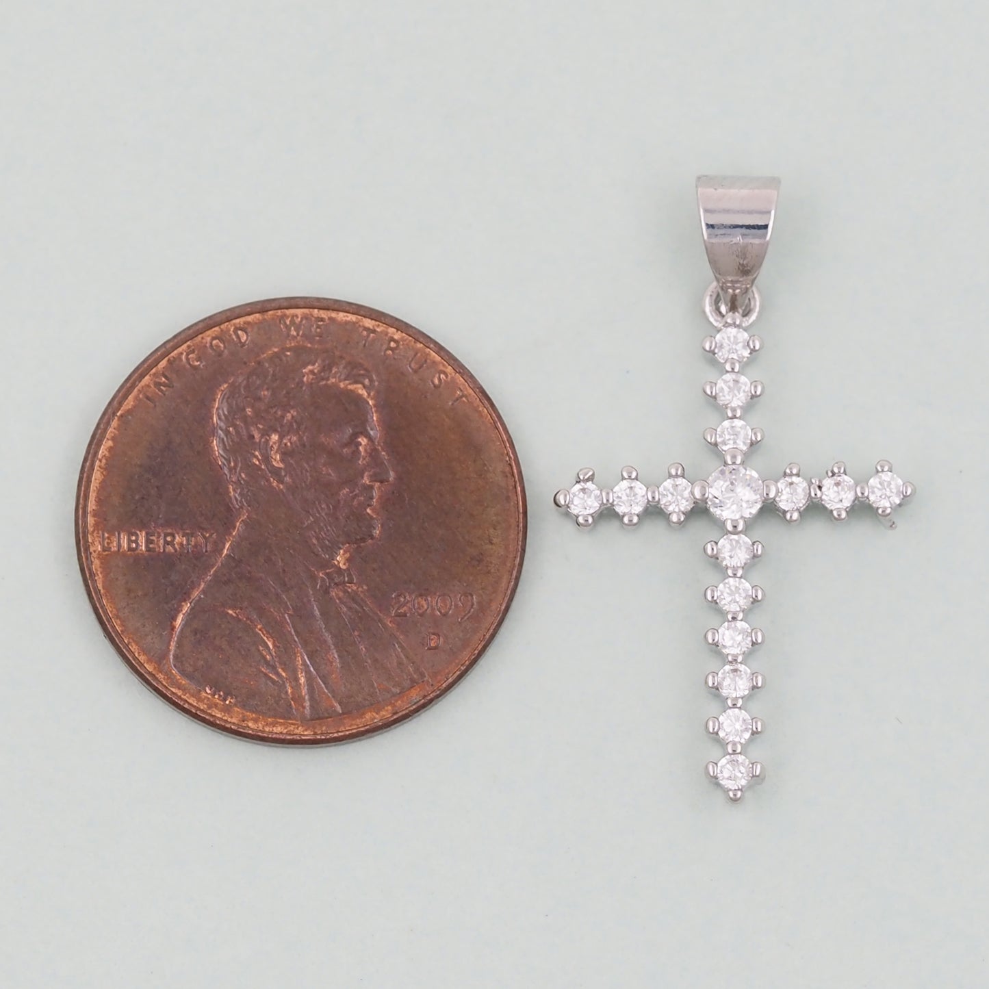 Gold Cross Charms,18K Gold Filled Cross Pendant,Cross Charm Bracelet Necklace for DIY Jewelry Making Supply