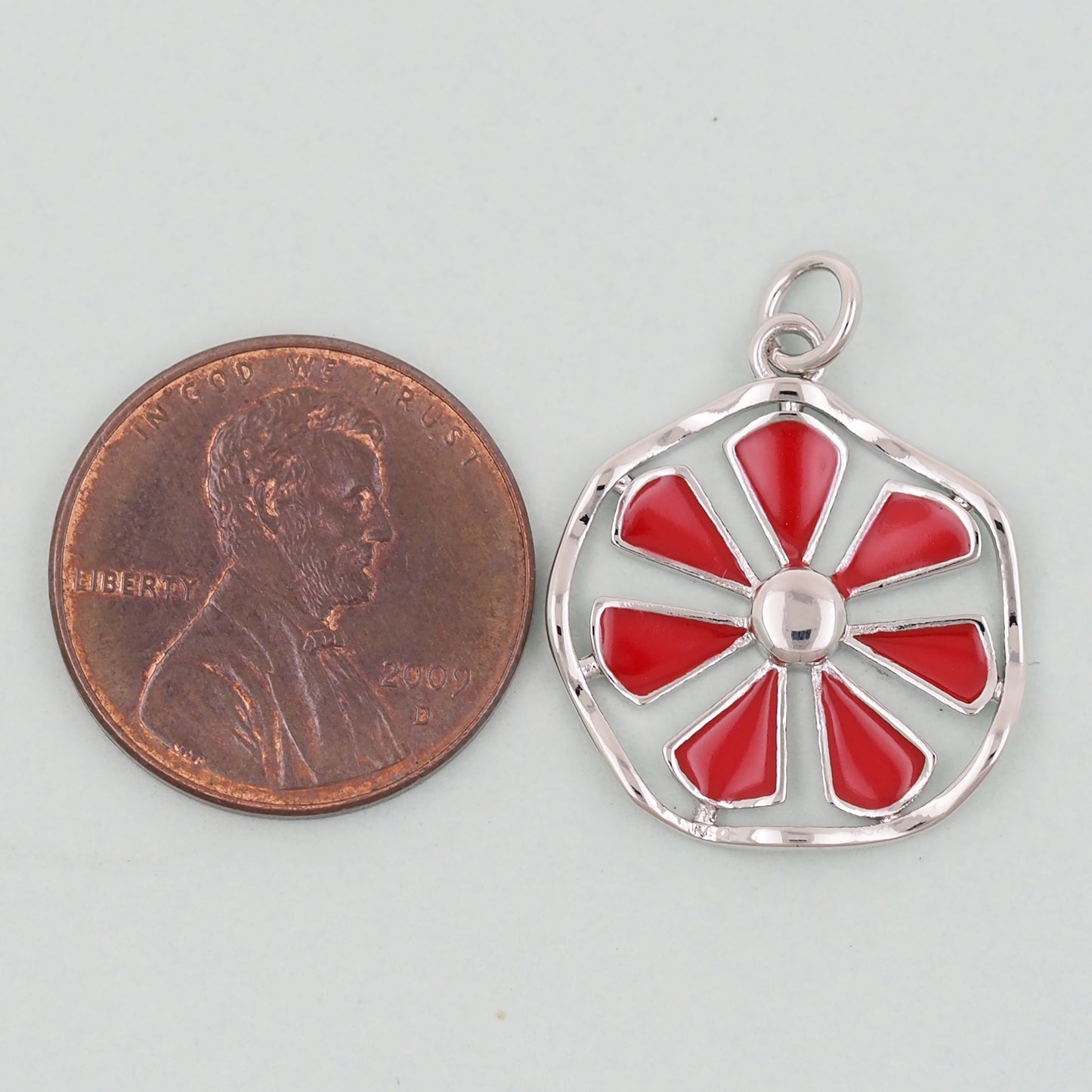 Gold daisy Charms,18K Gold Filled daisy Pendant,daisy Charm Bracelet Necklace for DIY Jewelry Making Supply