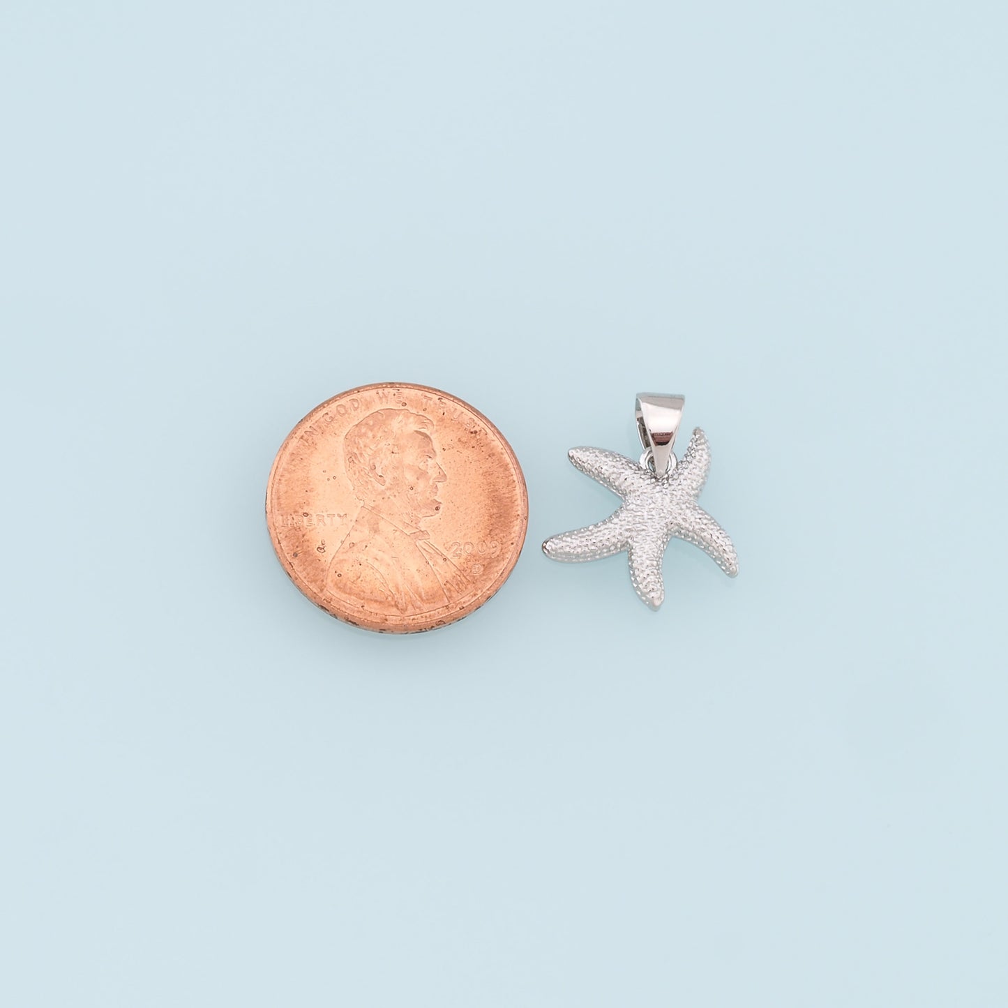 Gold Starfish Charms,18K Gold Filled Sea Star Pendant,Starfish Charm Bracelet Necklace for DIY Jewelry Making Supply