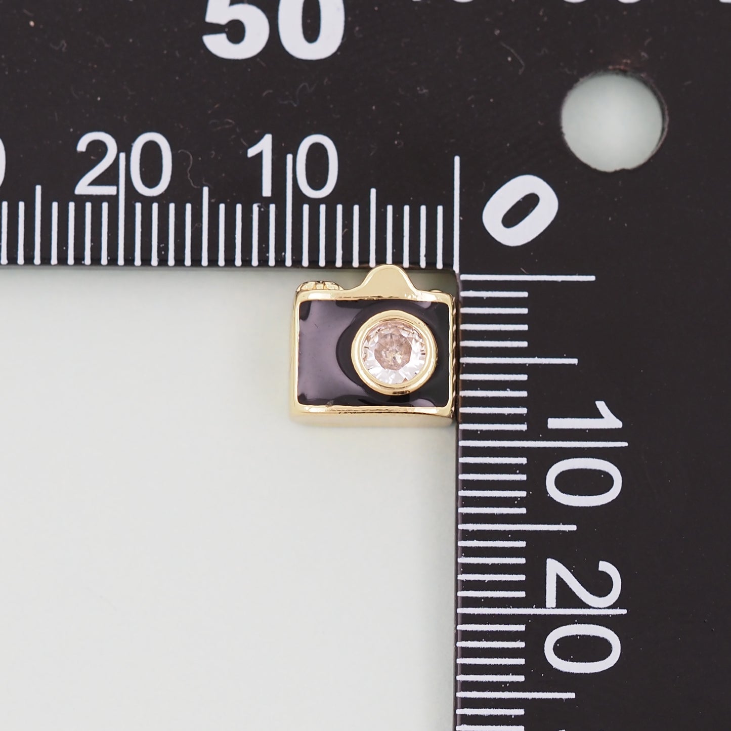 Gold Camera Charms,18K Gold Filled Camera Pendant,Camera Charm Bracelet Necklace for DIY Jewelry Making Supply