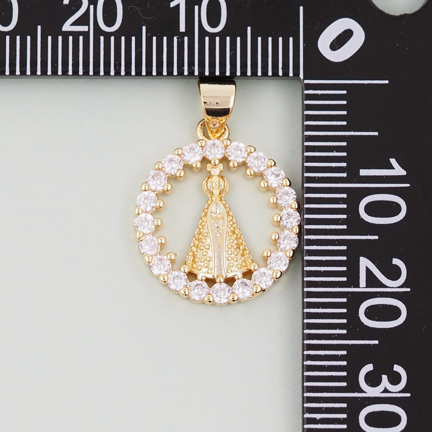Gold virgin mary Charms,18K Gold Filled virgin mary Pendant,virgin mary Charm Bracelet Necklace for DIY Jewelry Making Supply