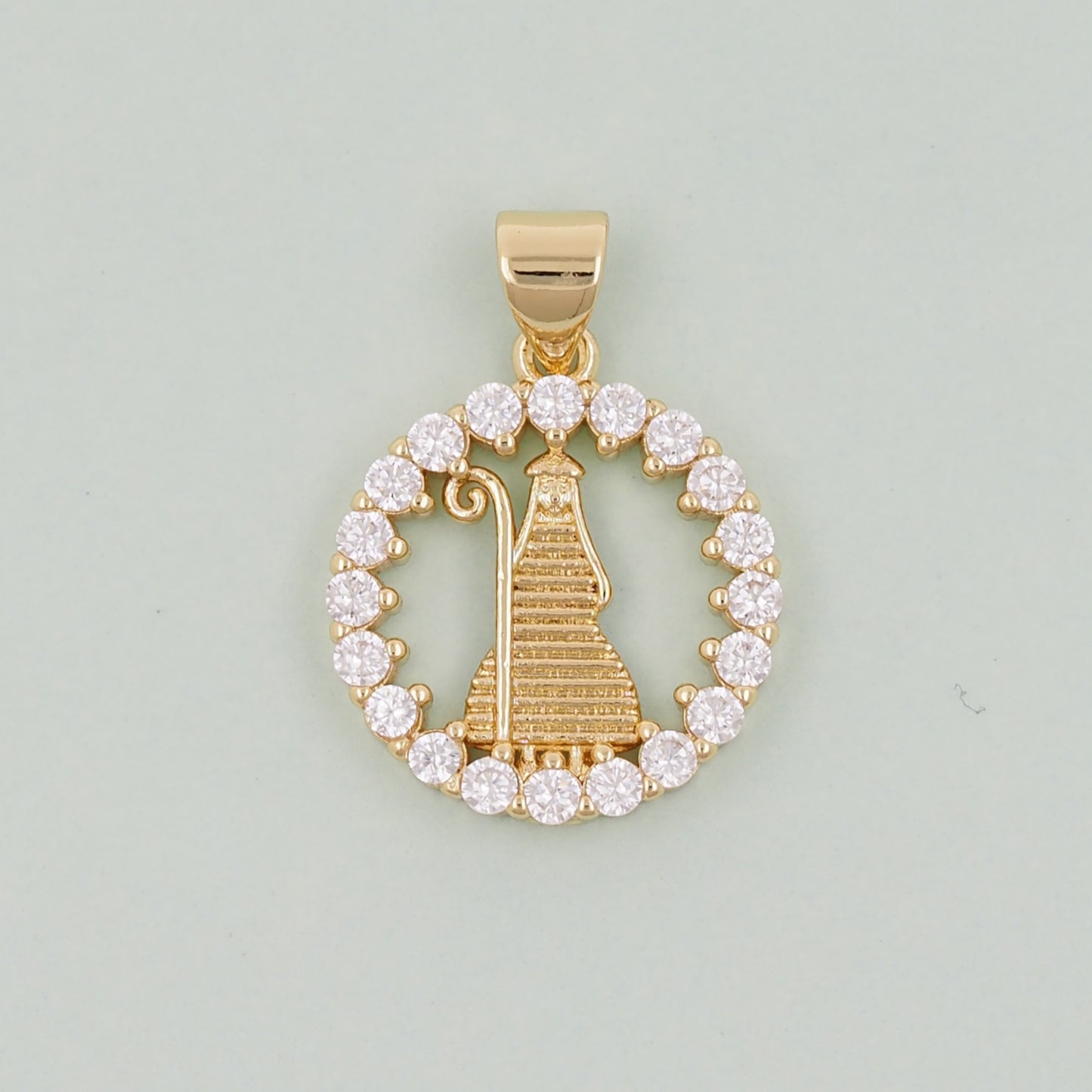 Gold virgin mary Charms,18K Gold Filled virgin mary Pendant,virgin mary Charm Bracelet Necklace for DIY Jewelry Making Supply