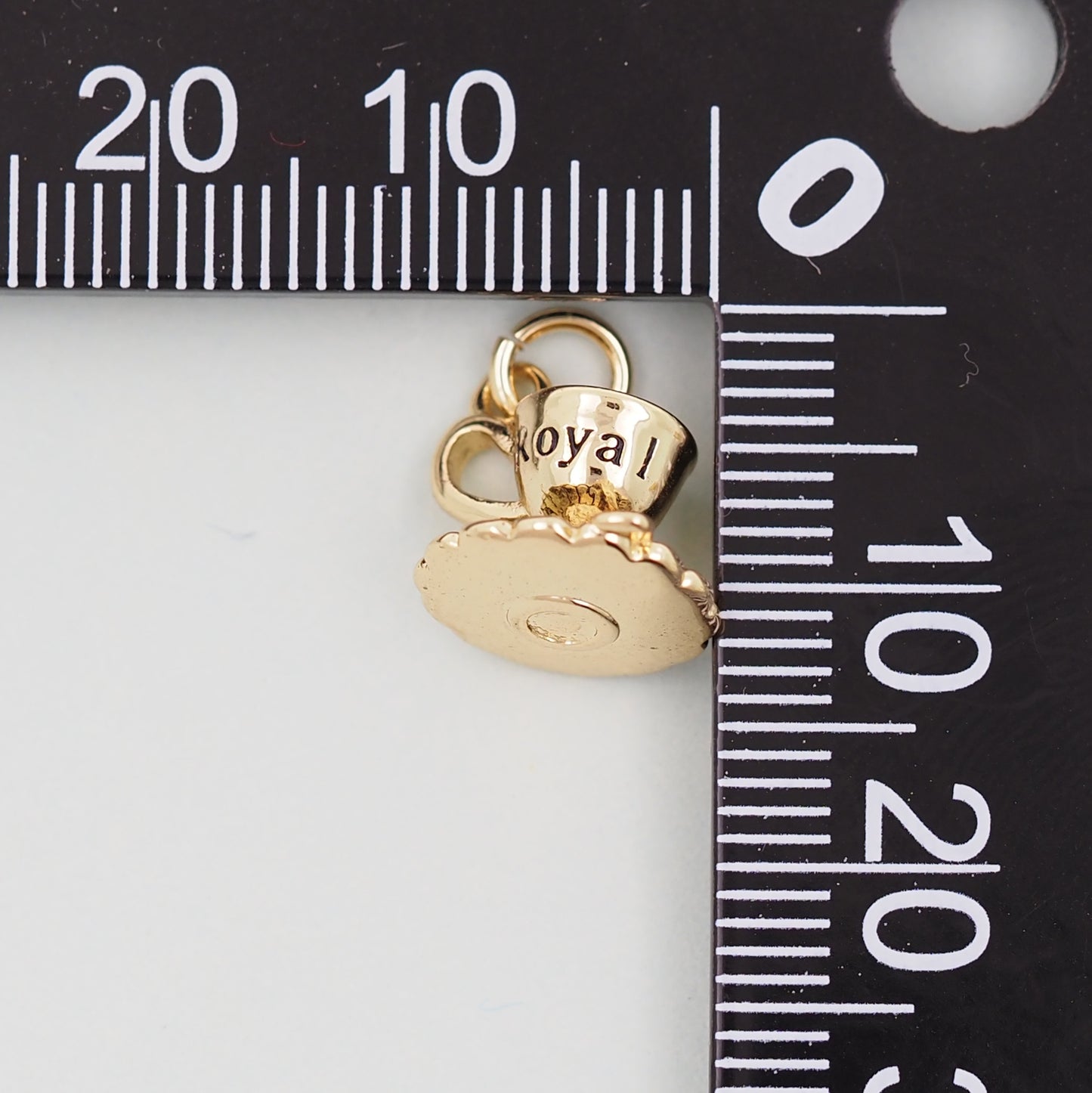 Gold cup Charms,18K Gold Filled cup Pendant,cup Charm Bracelet Necklace for DIY Jewelry Making Supply