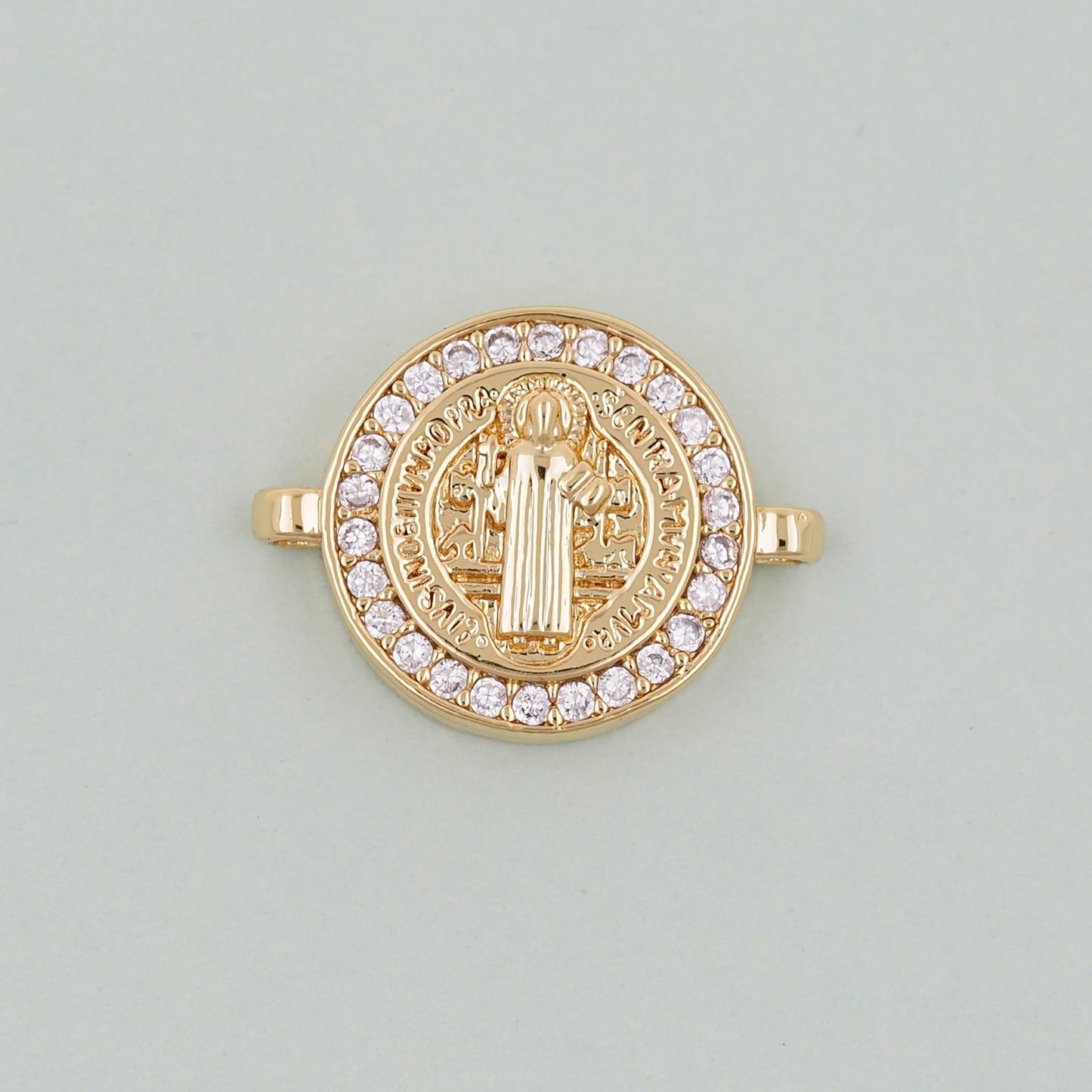 Gold Benedict Charms,18K Gold Filled Benedict Pendant,Benedict Charm Bracelet Necklace for DIY Jewelry Making Supply
