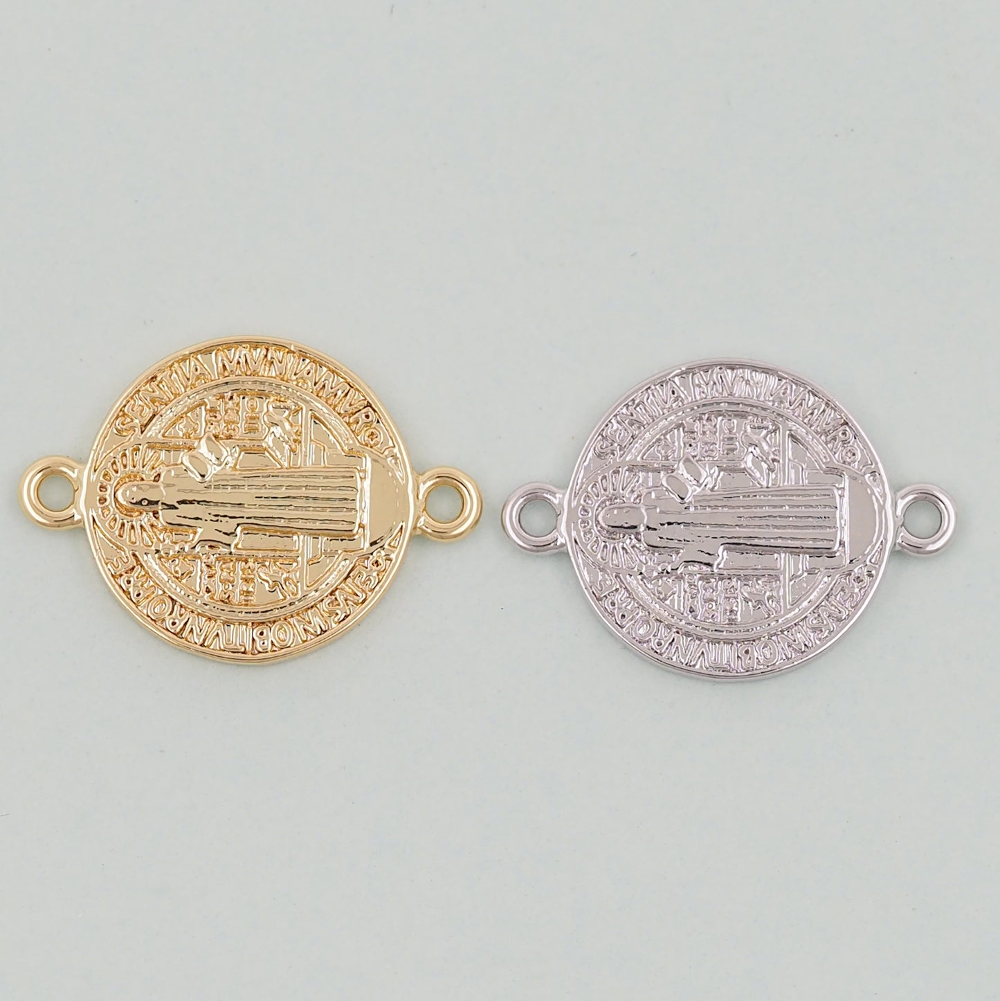 Gold Benedict Charms,18K Gold Filled Benedict Pendant,Benedict Charm Bracelet Necklace for DIY Jewelry Making Supply