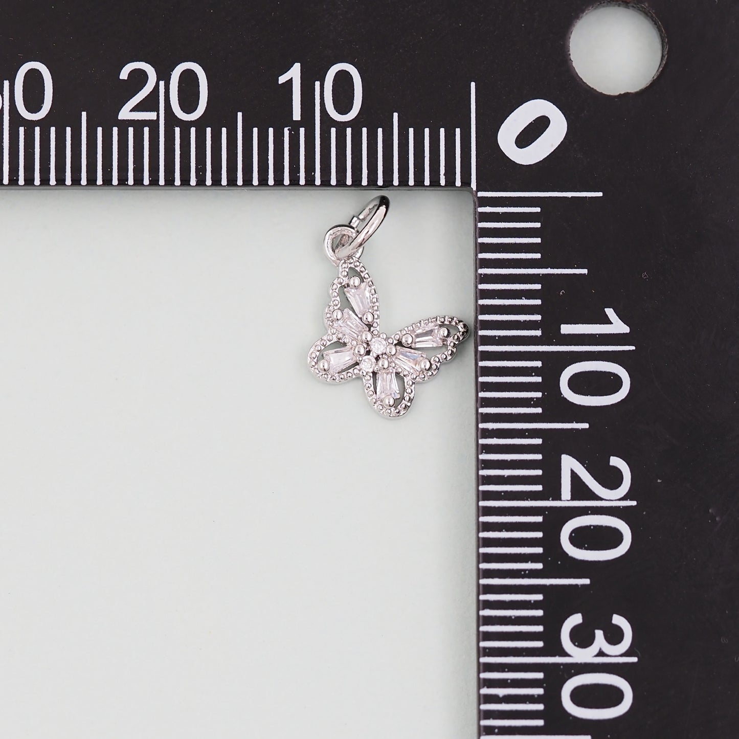 Gold Butterfly Charms,18K Gold Filled Butterfly Pendant,insect Charm Bracelet Necklace for DIY Jewelry Making Supply
