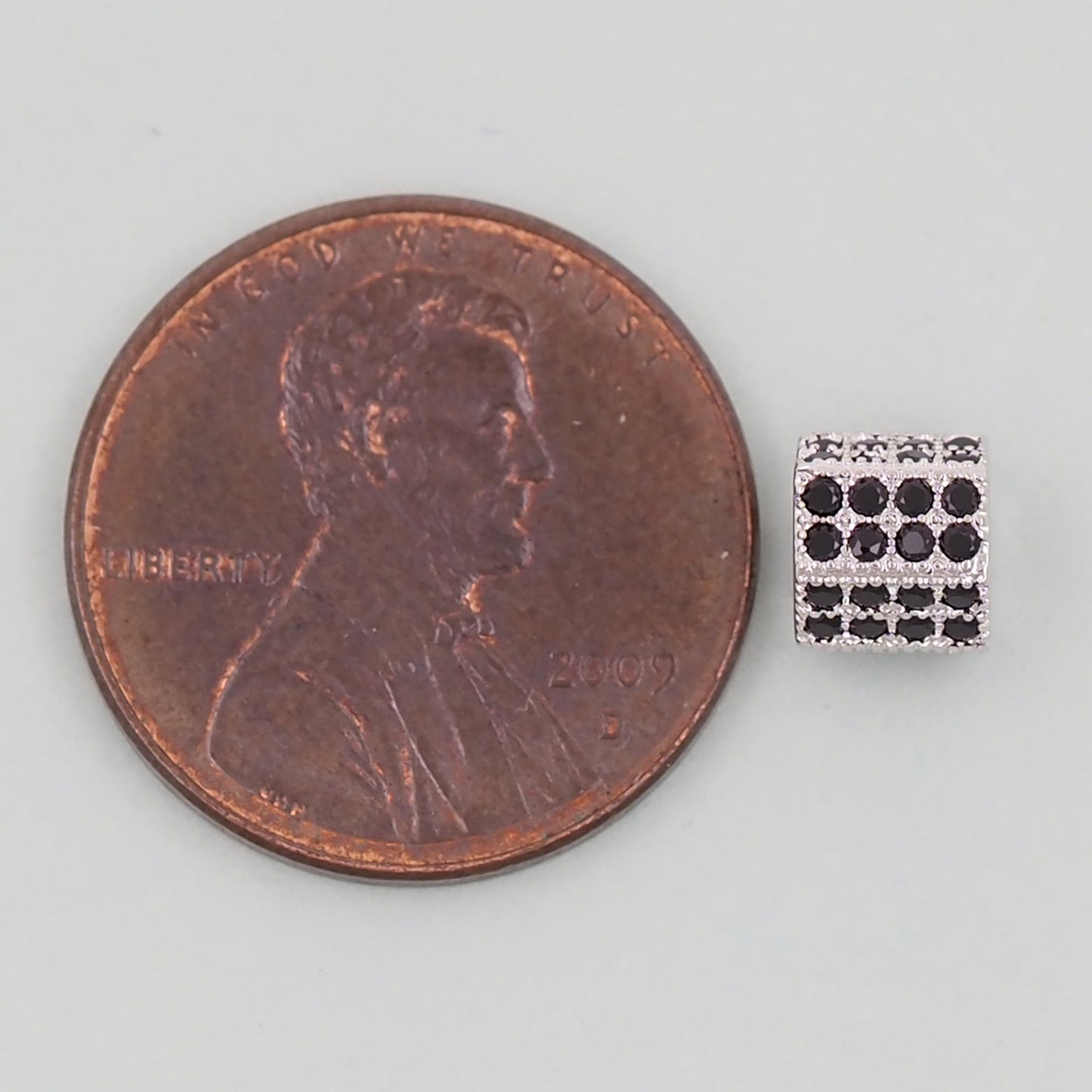 Gold hexagon Beads Charms,18K Gold Filled hexagon spacer beads Bracelet Necklace for DIY Jewelry Making Supply 6mm