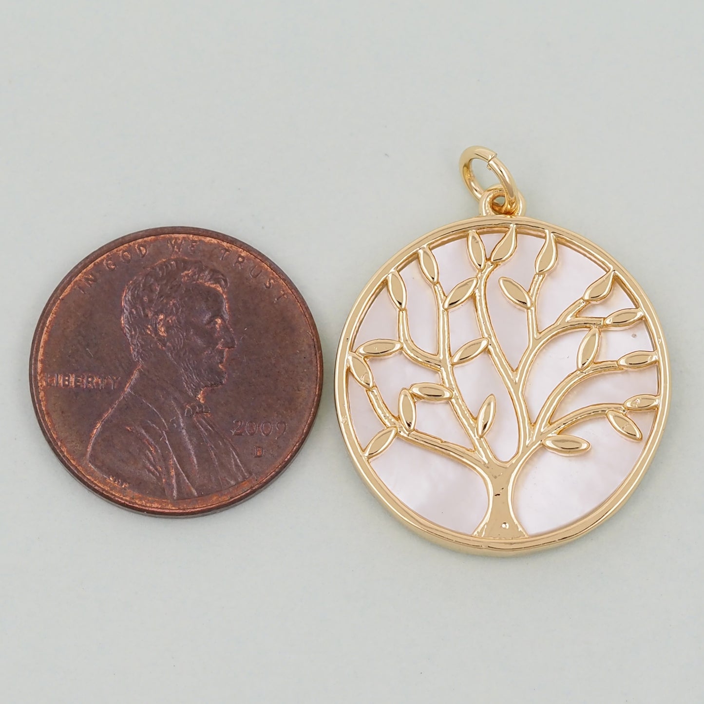 Gold tree of Life Charms,18K Gold Filled tree of Life Pendant,Silver tree of Life Charm Bracelet Necklace for DIY Jewelry Making Supply