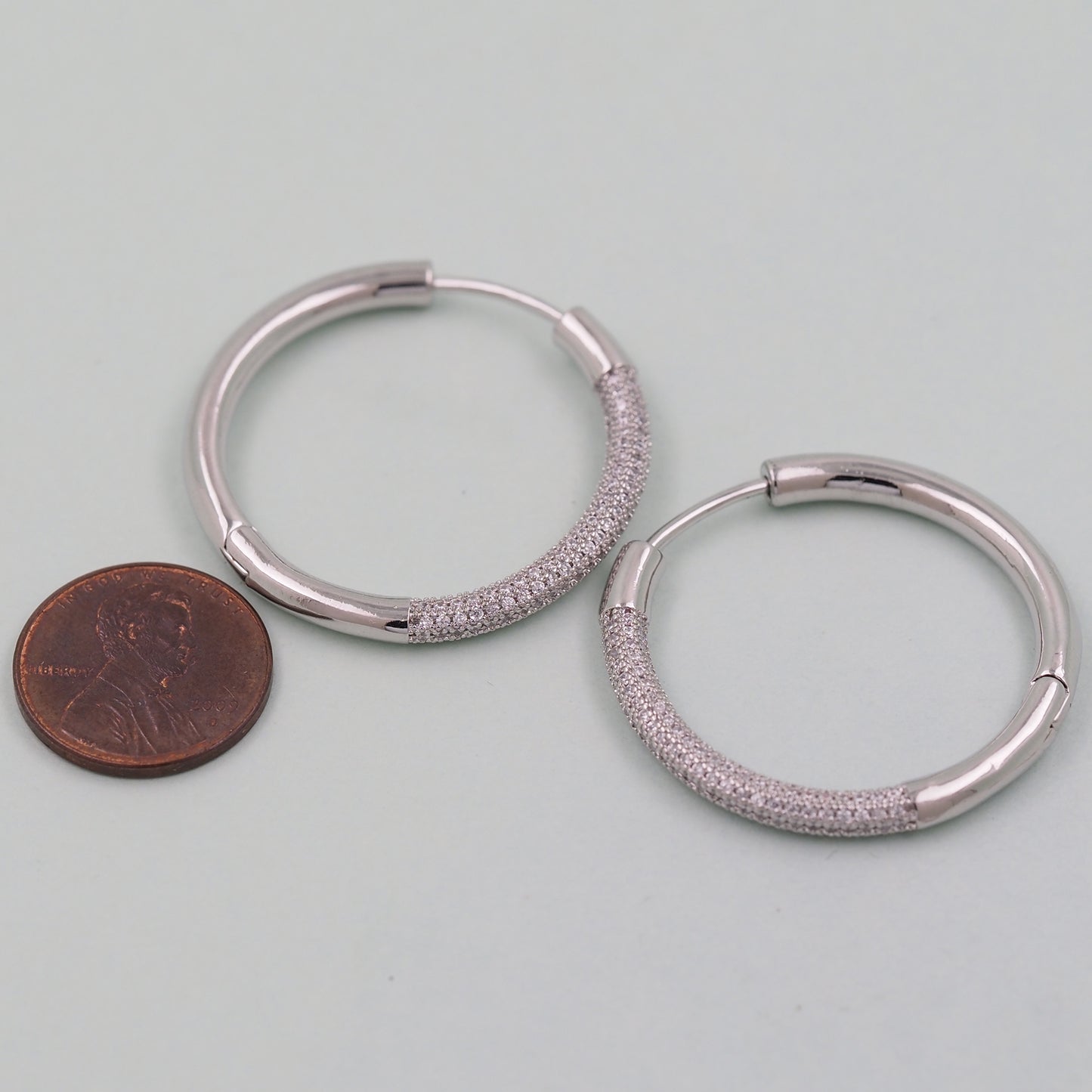 1pair 18K Gold Filled thin Hoops Earrings,Gold Earrings,Dainty Hoops Huggie,Gold Huggies Hoop Earrings 35mm