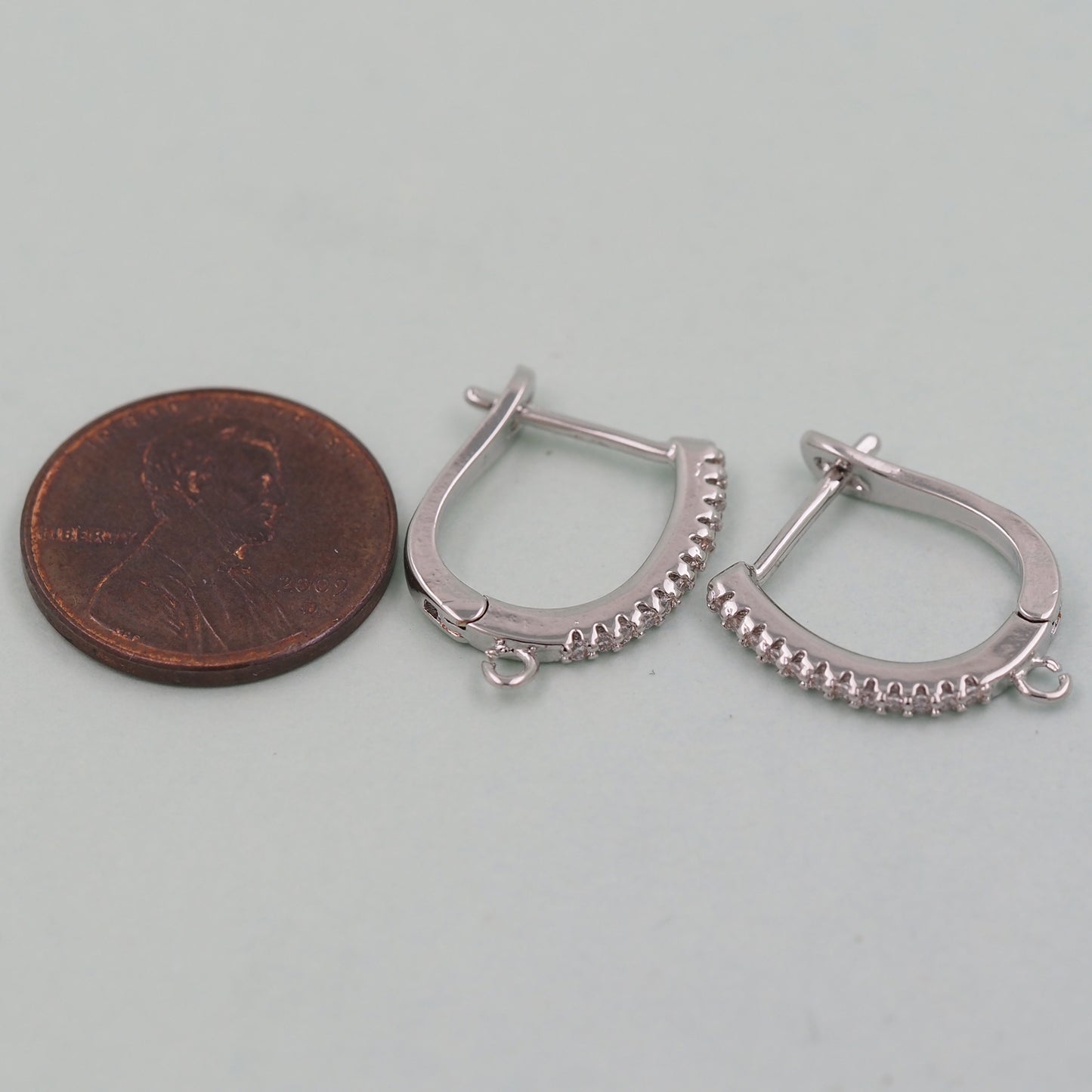 1pair 18K Gold Filled Hoops earring components,Gold Earrings,Dainty Hoops Huggie,Gold Huggies Hoop Earrings