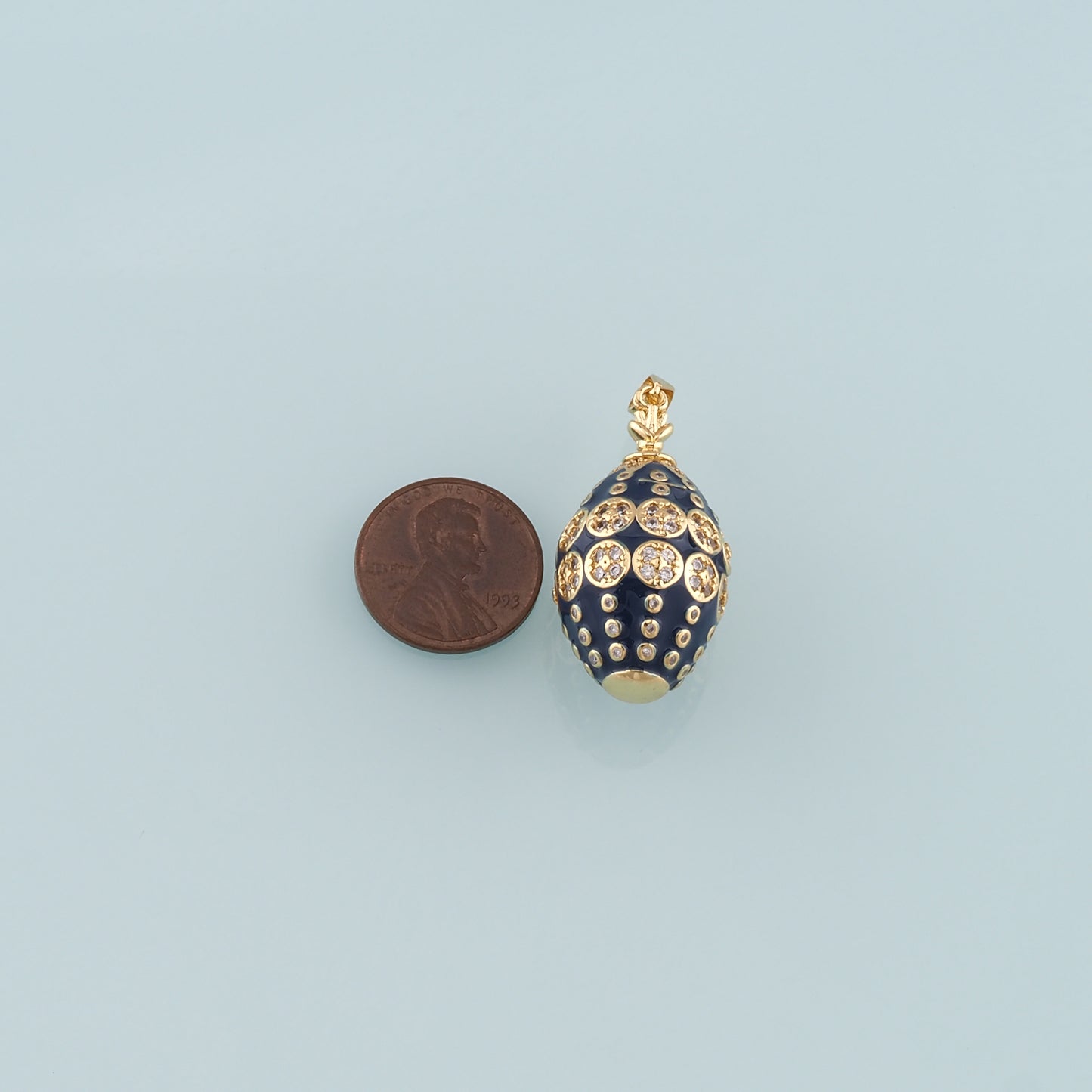 Gold Oval Charm,18K Gold Filled Oval Pendant,Enamel Oval Charm Bracelet Necklace for DIY Jewelry Making Supply