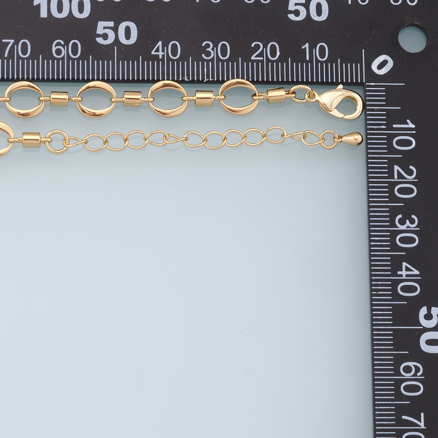 Gold Oval Chain,18K Gold Filled Oval for Necklace Bracelet DIY Jewelry Making Supply