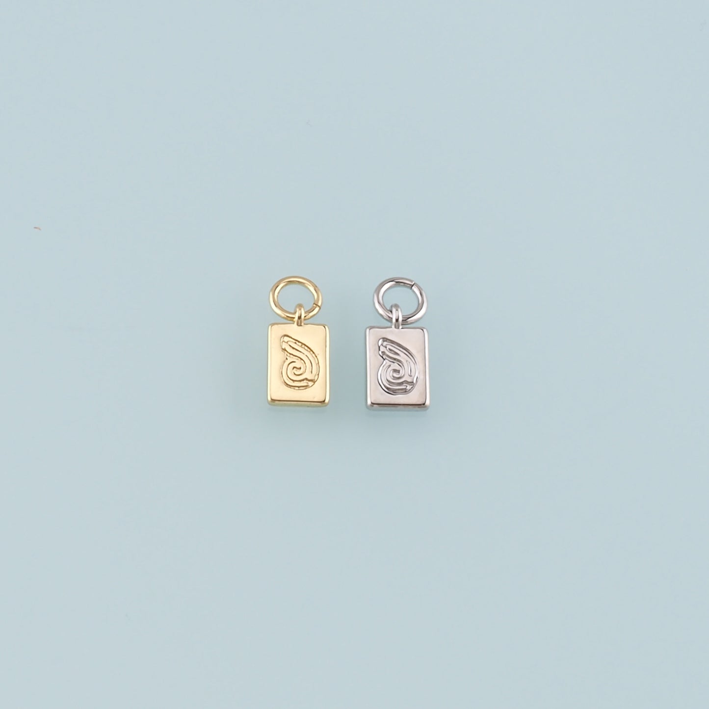 Gold Shell Charms,18K Gold Filled Conch Pendant,Conch Shell Charm Bracelet Necklace for DIY Jewelry Making Supply