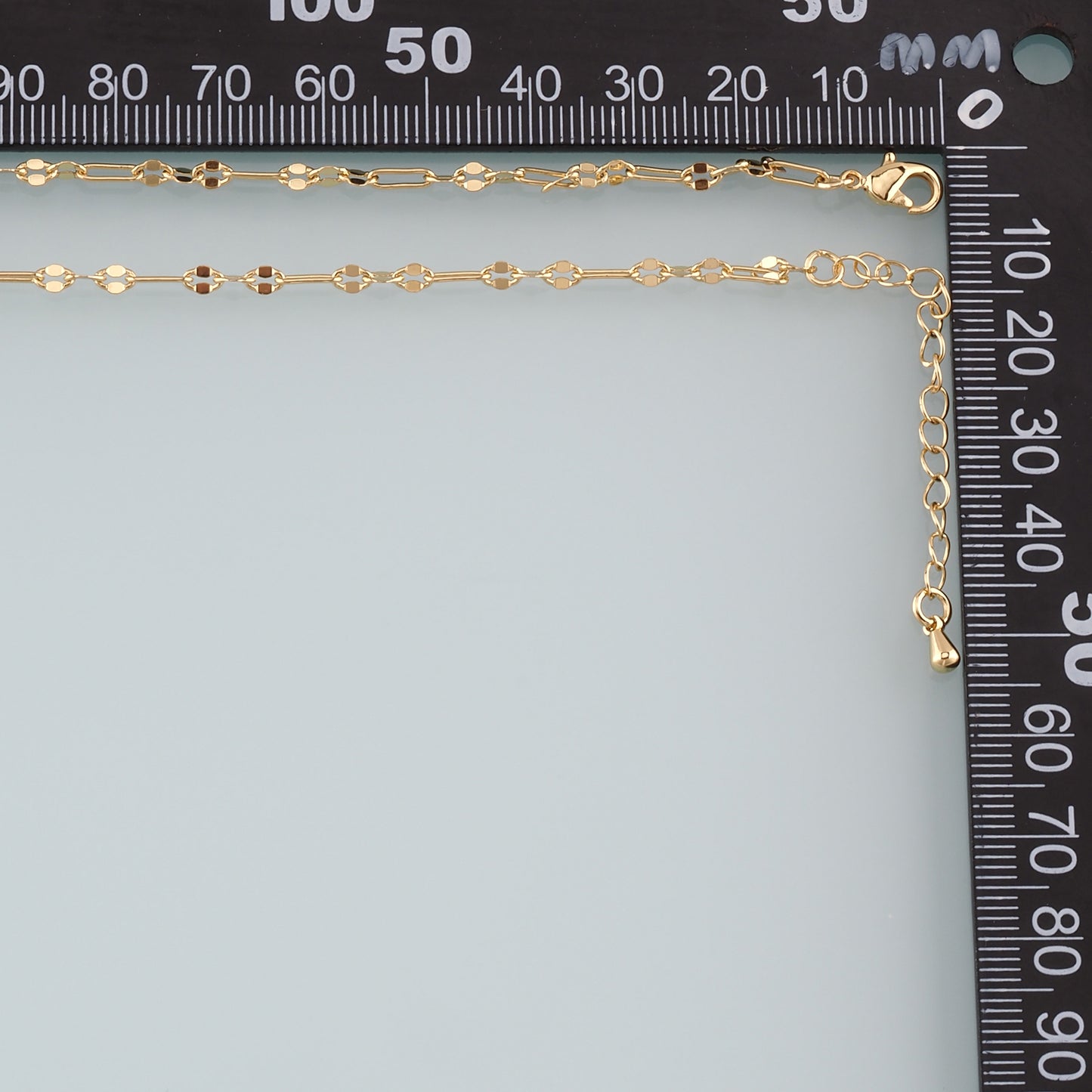 Gold Oval Chain,18K Gold Filled Oval for Necklace Bracelet DIY Jewelry Making Supply