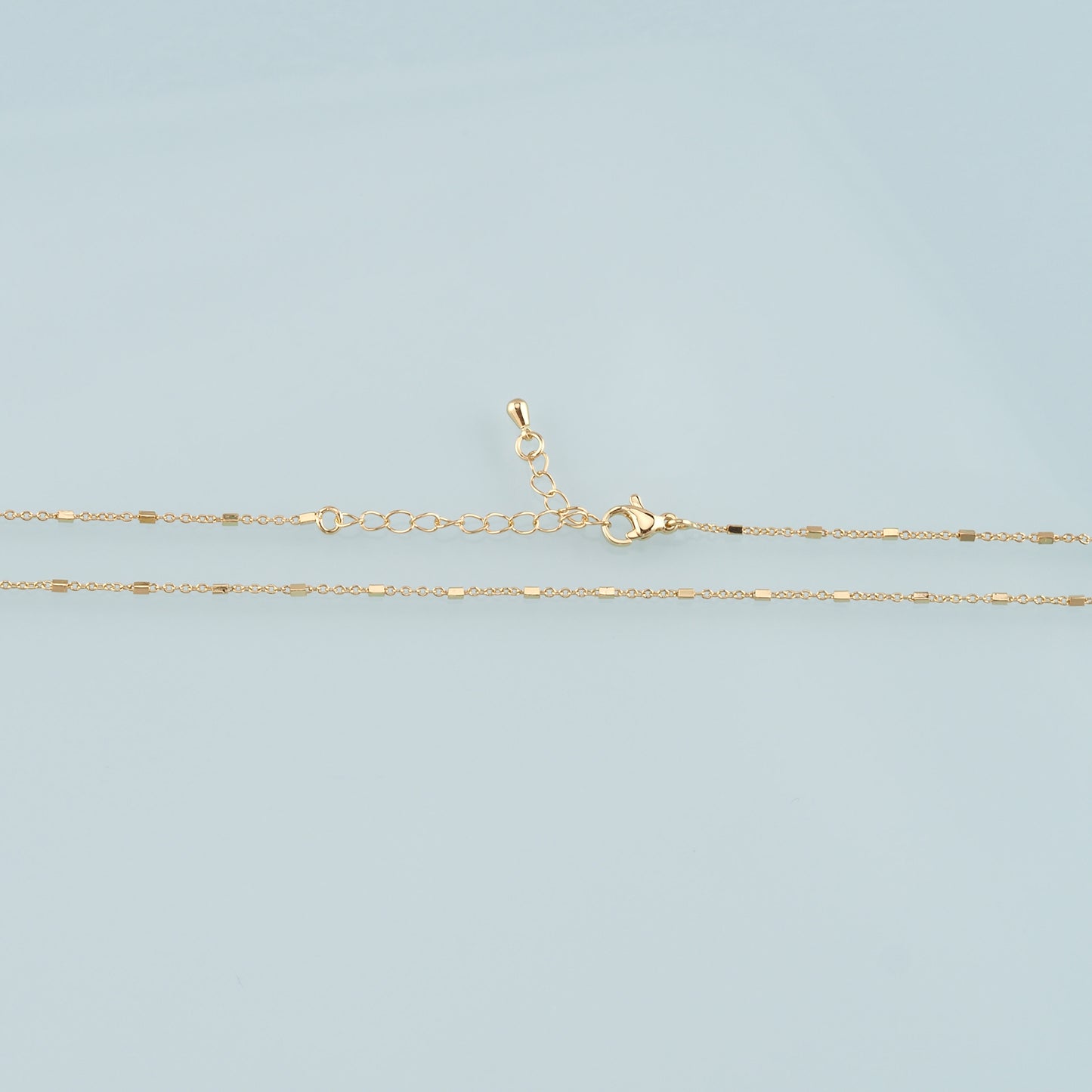 Gold Tube Chain,18K Gold Filled Tube for Necklace Bracelet DIY Jewelry Making Supply