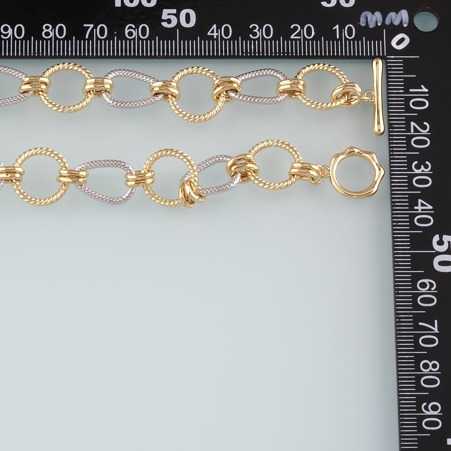 Gold Oval Chain,18K Gold Filled Twist for Necklace Bracelet DIY Jewelry Making Supply