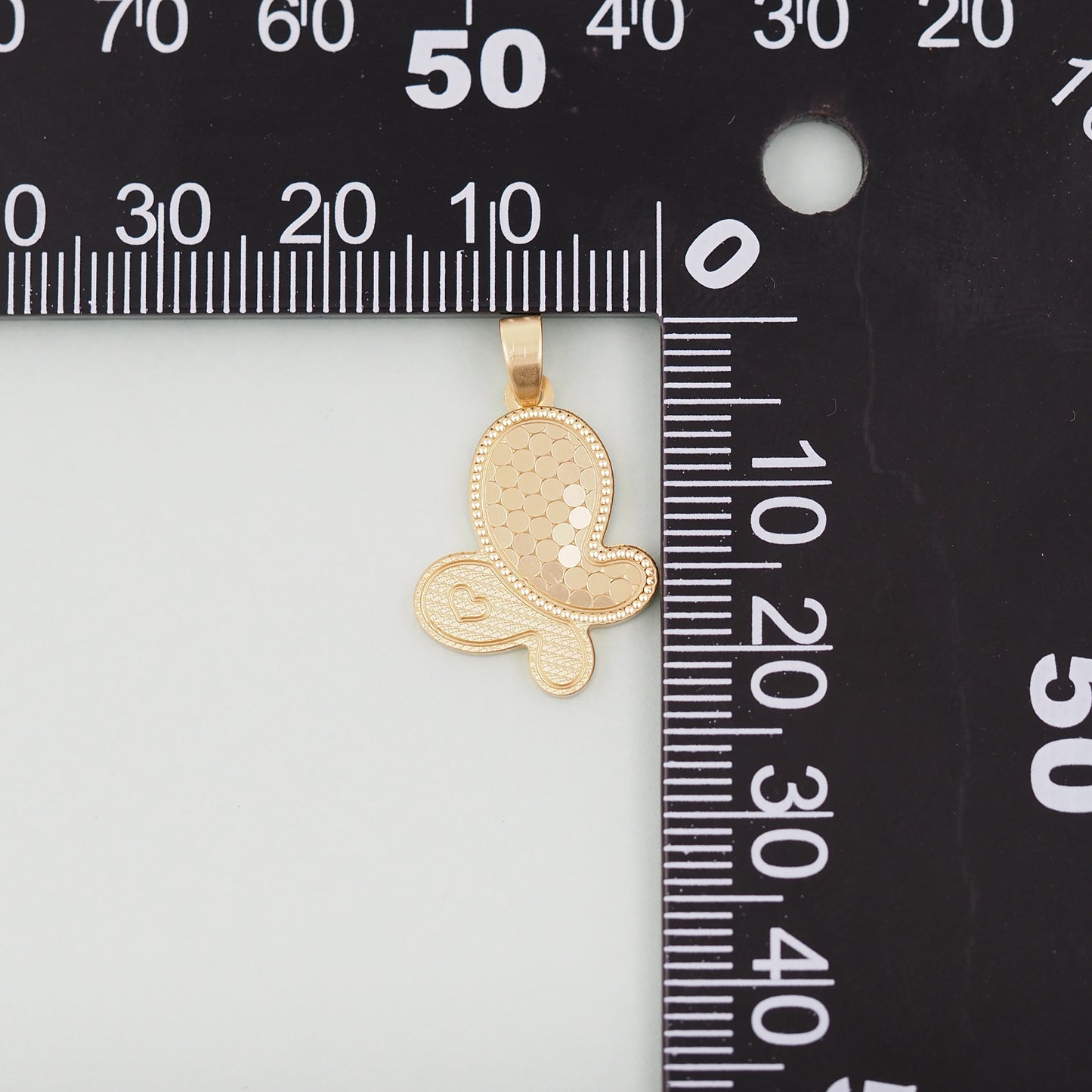 Gold Butterfly Charms,18K Gold Filled Butterfly Pendant,Stainless steel Butterfly Charm Bracelet Necklace for DIY Jewelry Making Supply