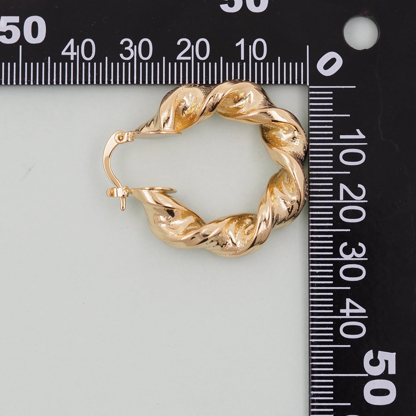 1pair 18K Gold Filled twist Hoops Earrings,Gold Earrings,Dainty Hoops Huggie,Gold Huggies Hoop Earrings