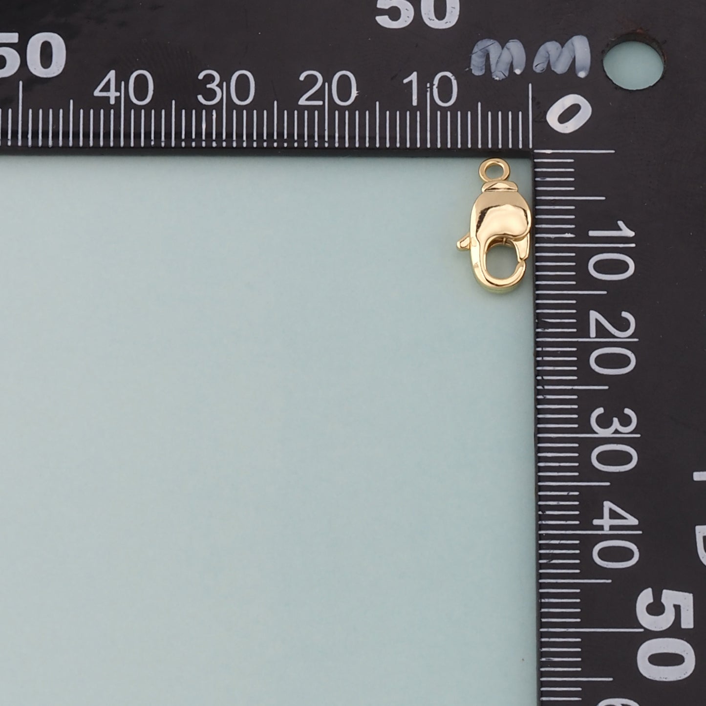 Gold Clasp,18K Gold Filled Lobster Clasp Gold Lobster Claw for DIY Jewelry Finding Necklace Bracelet