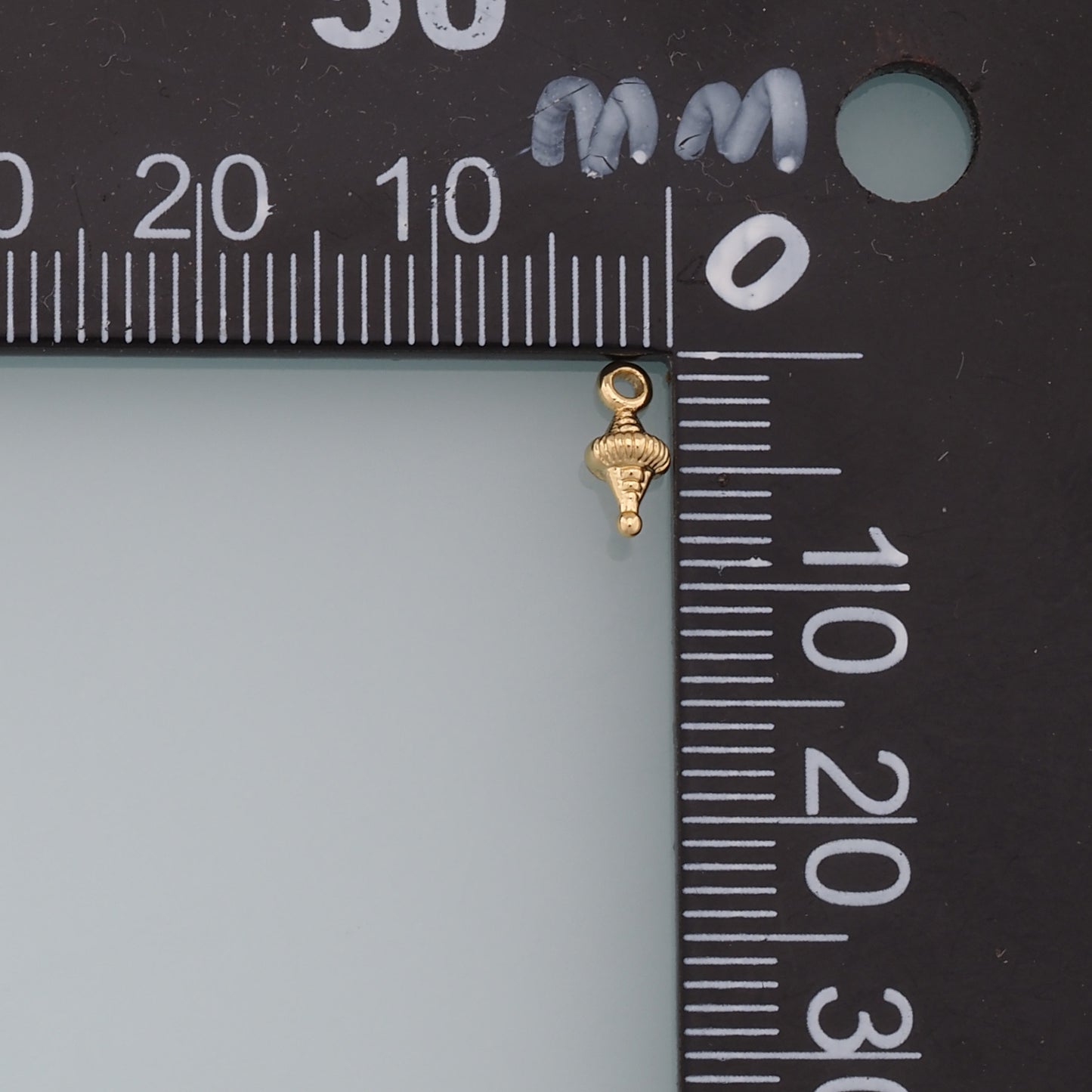 18K Gold Filled Tiny Diamond Pendant,Diamond Charm Bracelet Necklace for DIY Jewelry Making Supply