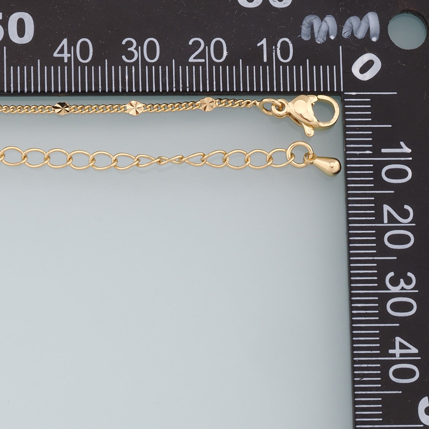 Gold Round Chain,18K Gold Filled Round for Necklace Bracelet DIY Jewelry Making Supply