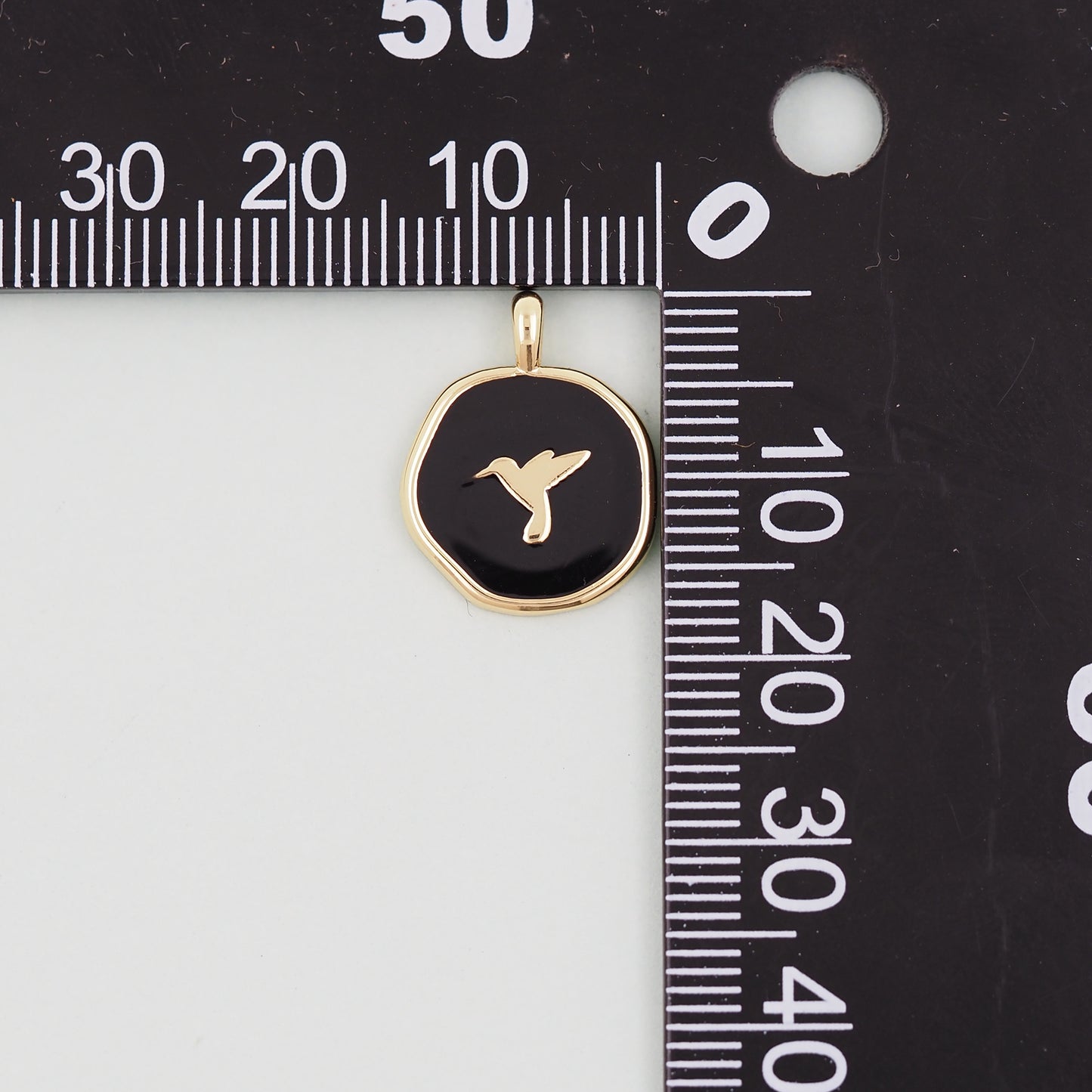 Gold Bird Charms,18K Gold Filled Bird Pendant,Enamel Bird Charm Bracelet Necklace for DIY Jewelry Making Supply
