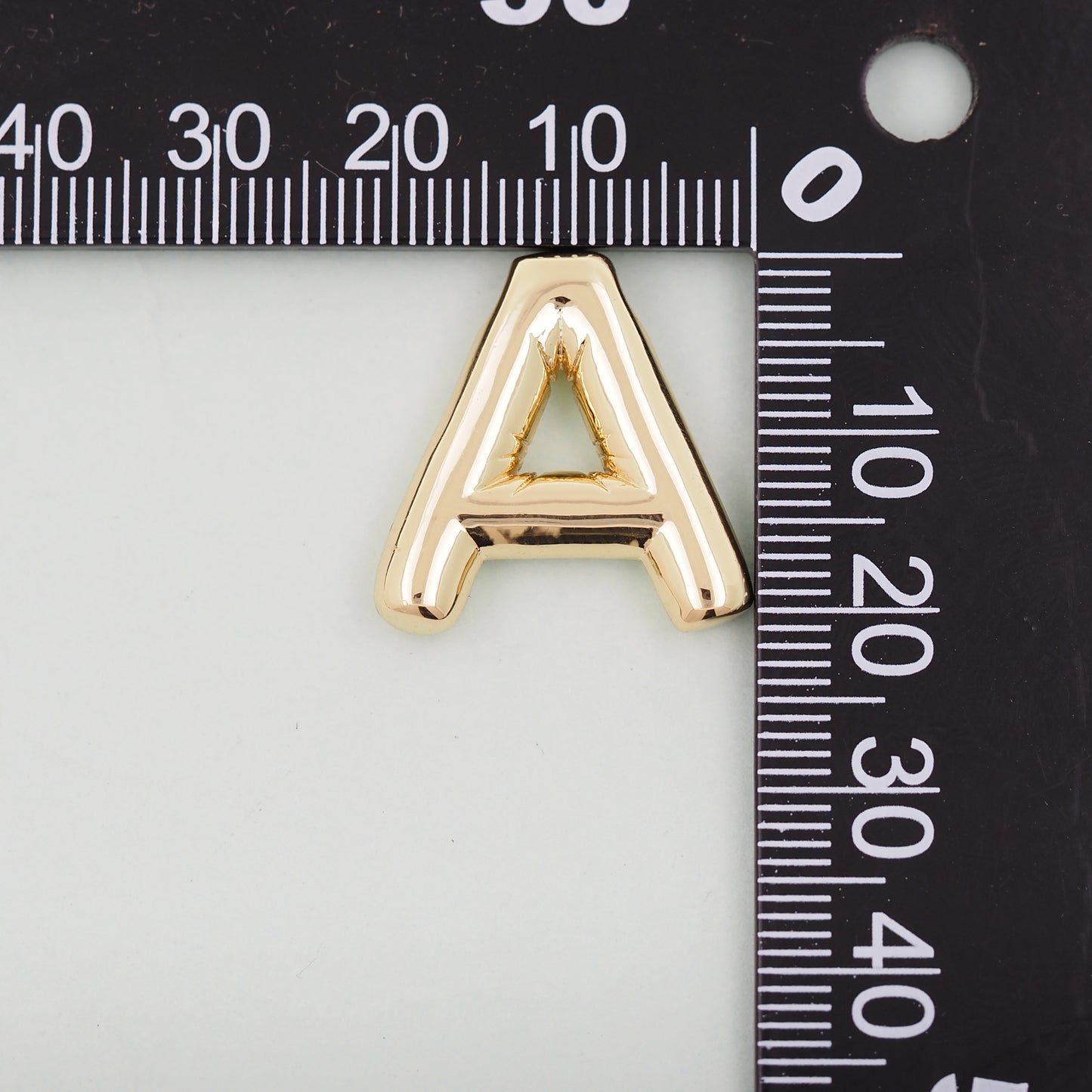 Gold letter Charms,18K Gold Filled letter Pendant,initial Charm Bracelet Necklace for DIY Jewelry Making Supply