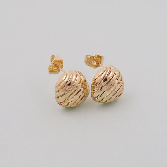 1pair 18K Gold Filled Thick Hoops Earrings,Gold Earrings,Dainty Hoops Huggie,Gold Huggies Hoop Earrings