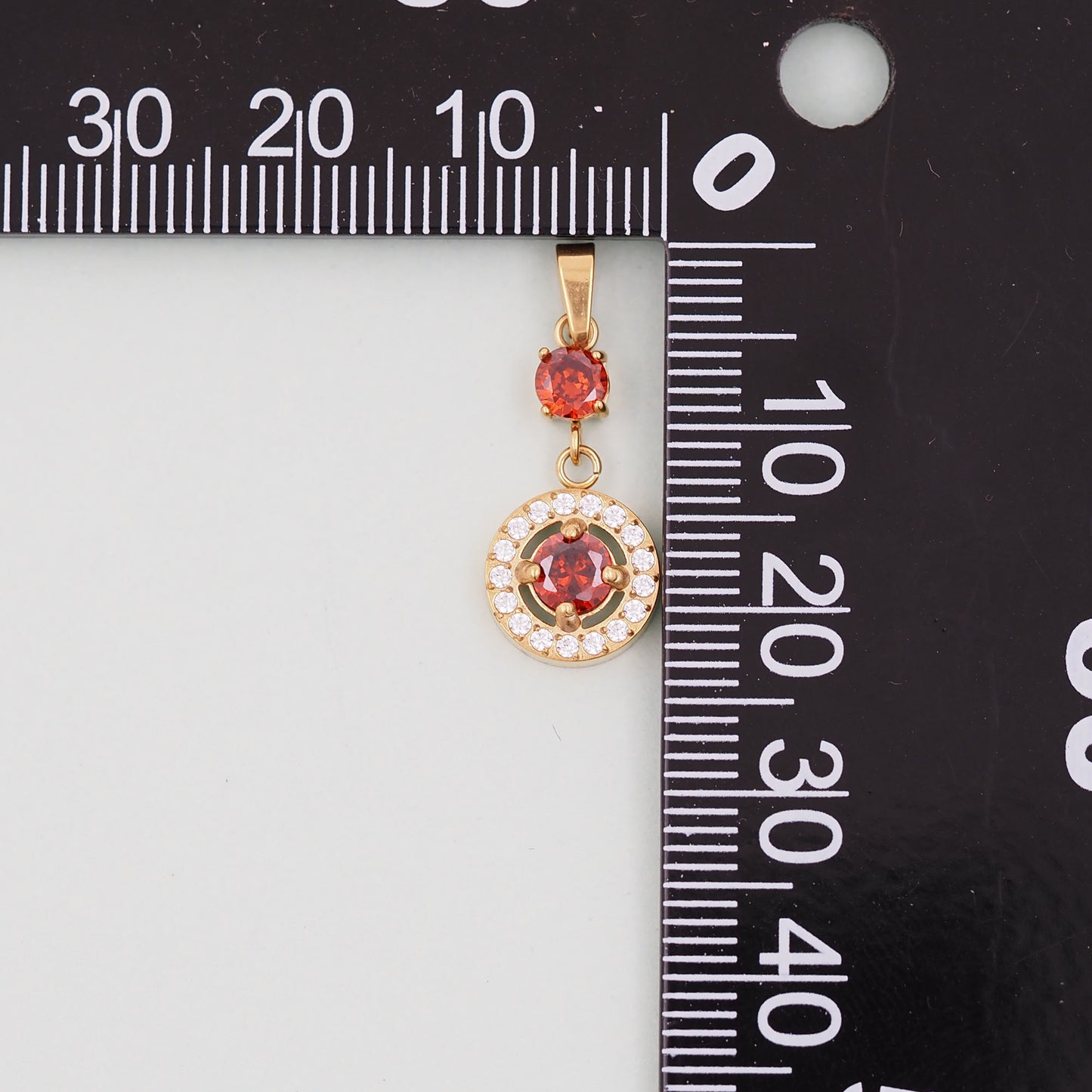 Gold Round Charms,18K Gold Filled Round Pendant,Round Charm Bracelet Necklace for DIY Jewelry Making Supply