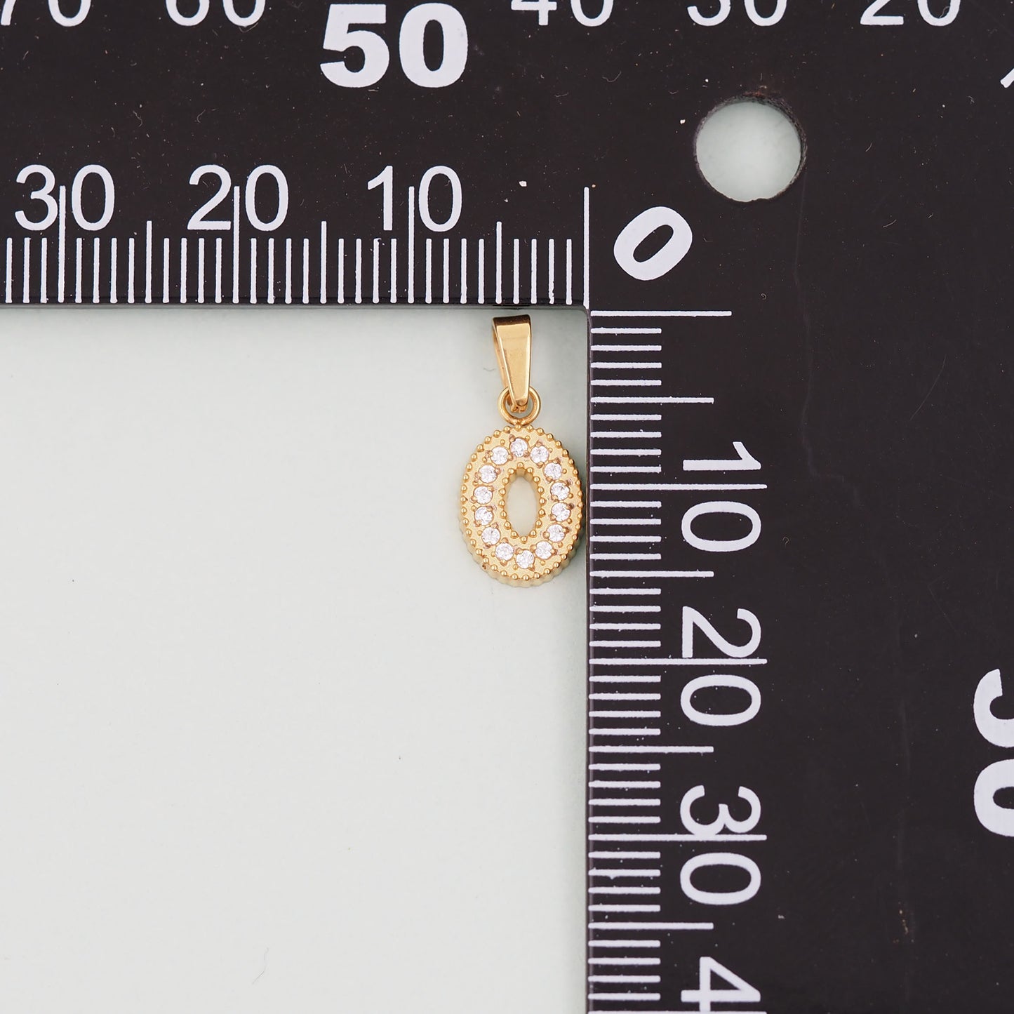 Gold Oval Charms,18K Gold Filled Oval Pendant,Stainless steel Oval Charm Bracelet Necklace for DIY Jewelry Making Supply