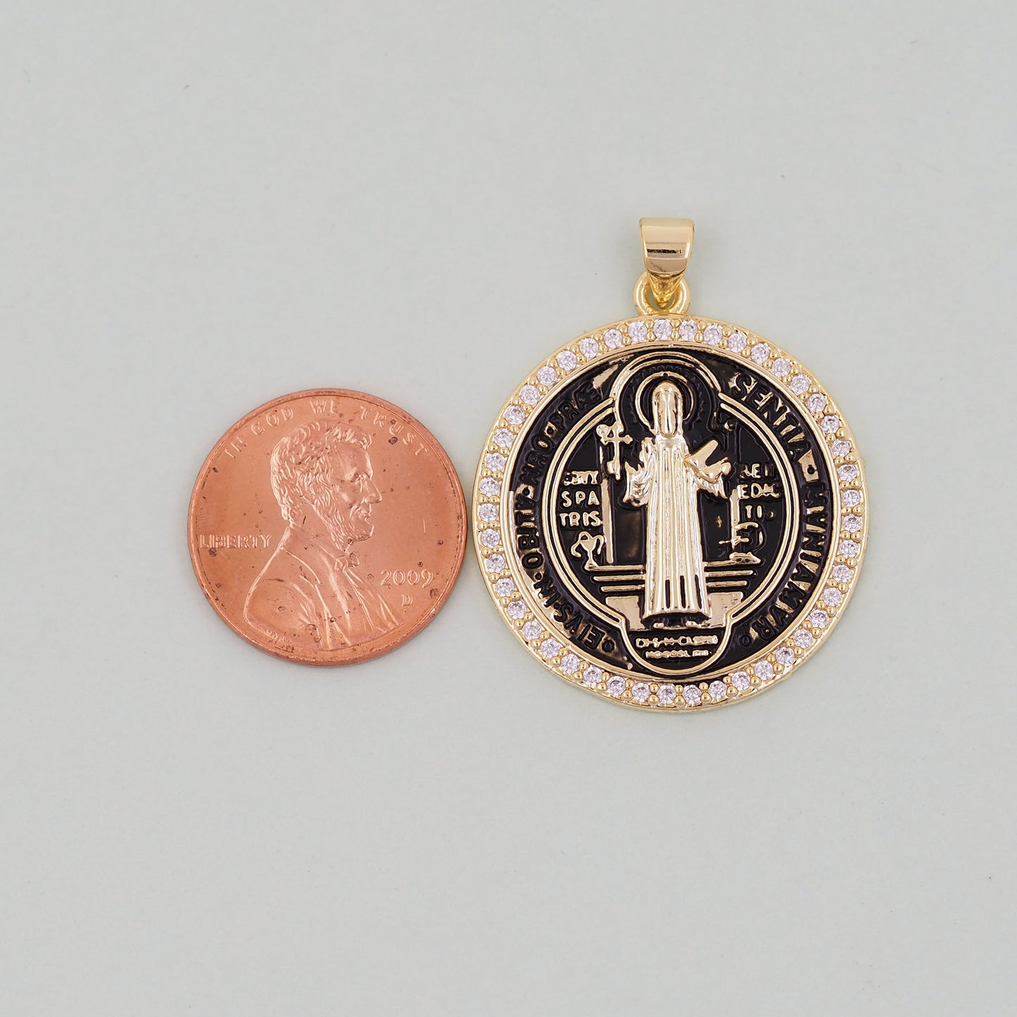 Gold Jesus Charms,18K Gold Filled Pendant,Jesus Charm Bracelet Necklace for DIY Jewelry Making Supply