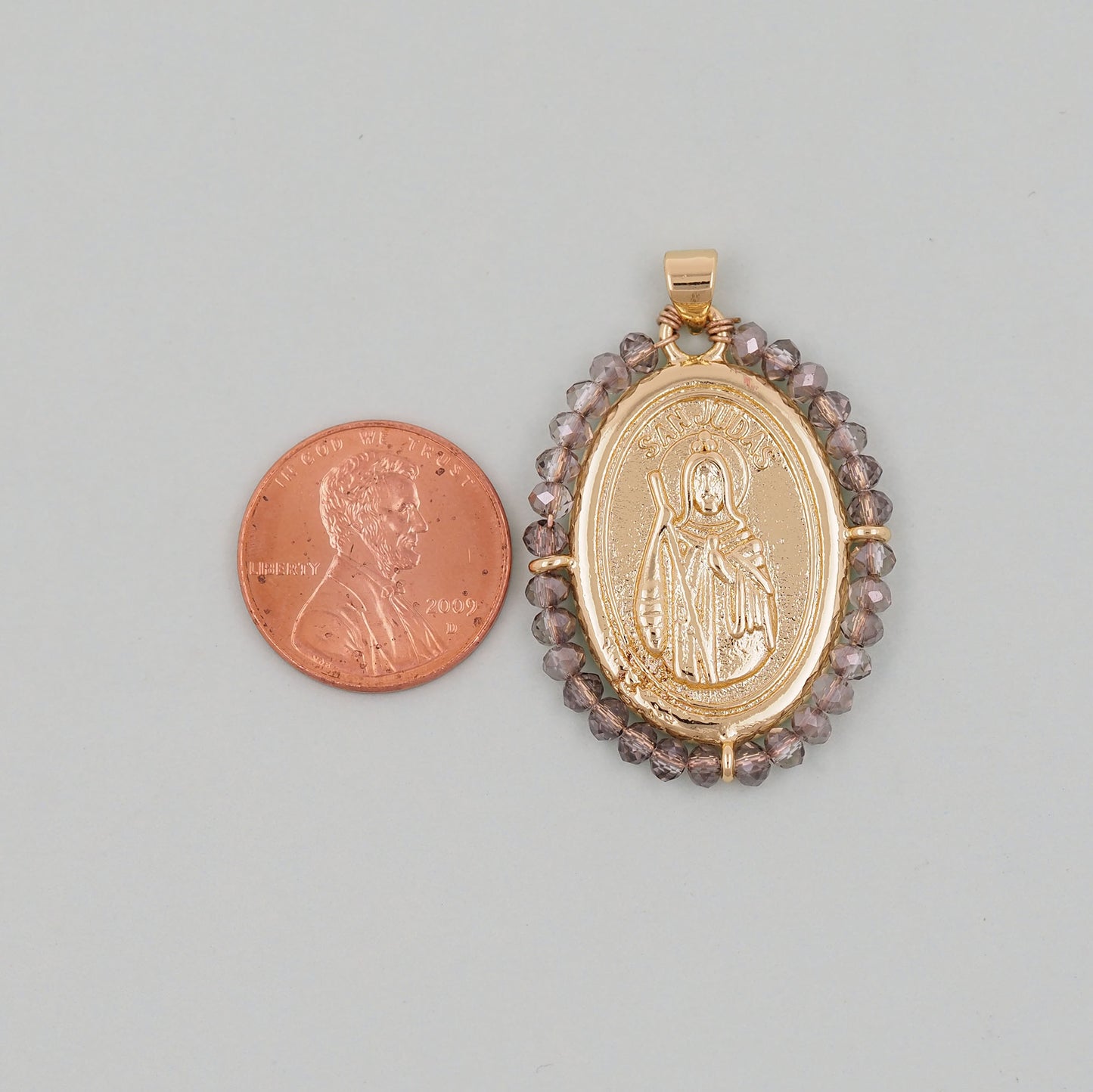 Gold Jesus Carms,18K Gold Filled crystal Jesus Pendant,Jesus Charm Bracelet Necklace for DIY Jewelry Making Supply