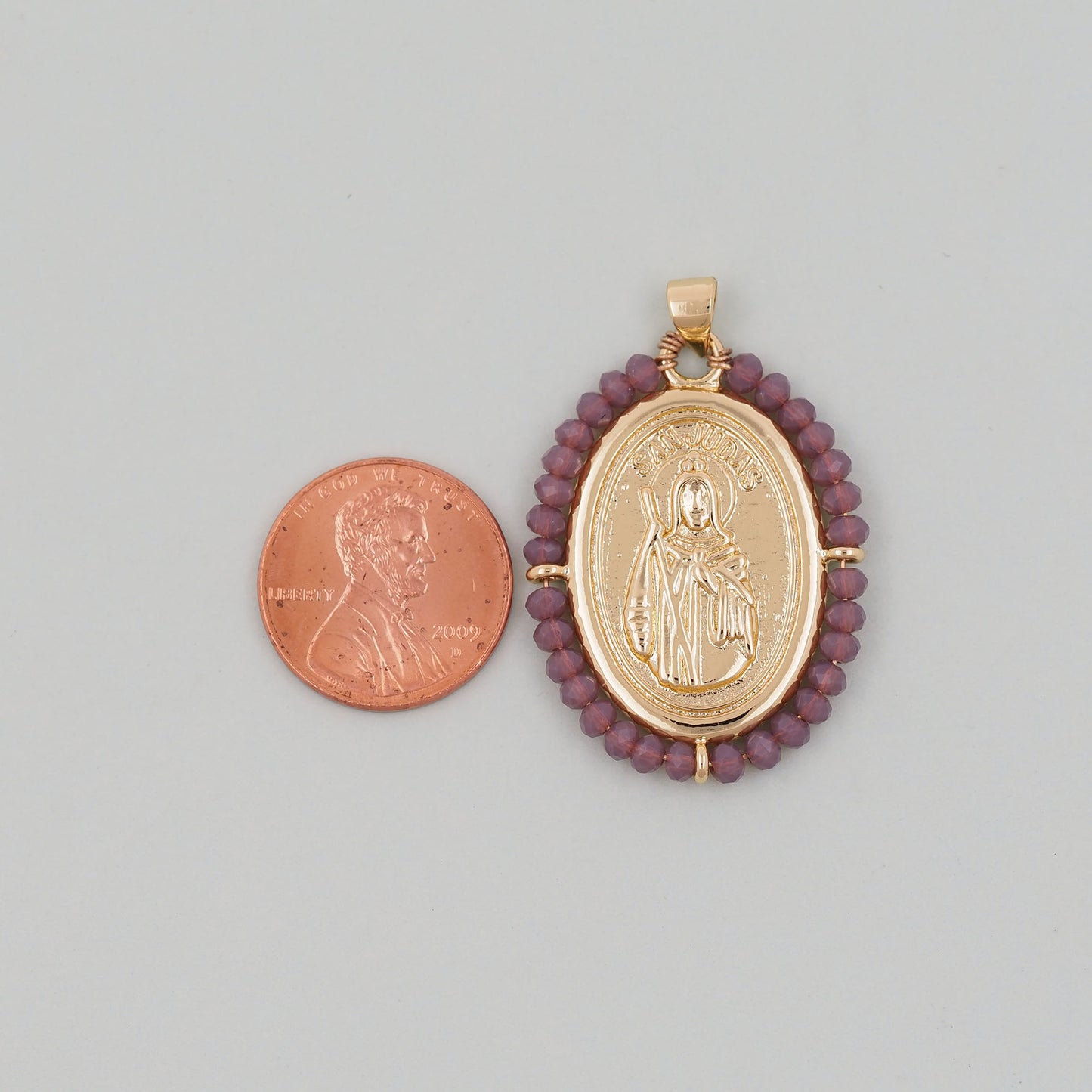 Gold Jesus Carms,18K Gold Filled crystal Jesus Pendant,Jesus Charm Bracelet Necklace for DIY Jewelry Making Supply