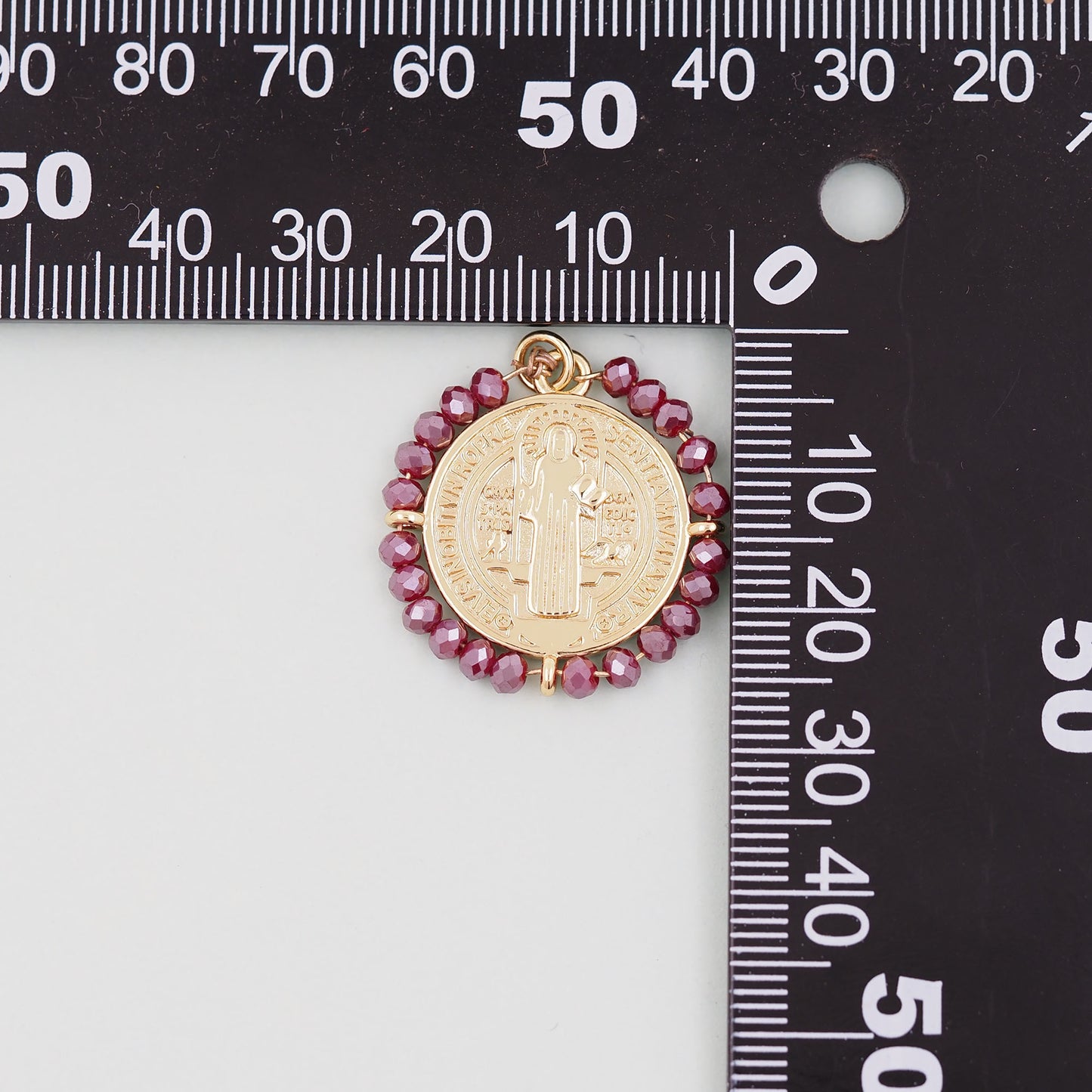 Gold Jesus Carms,18K Gold Filled crystal Jesus Pendant,religious Charm Bracelet Necklace for DIY Jewelry Making Supply