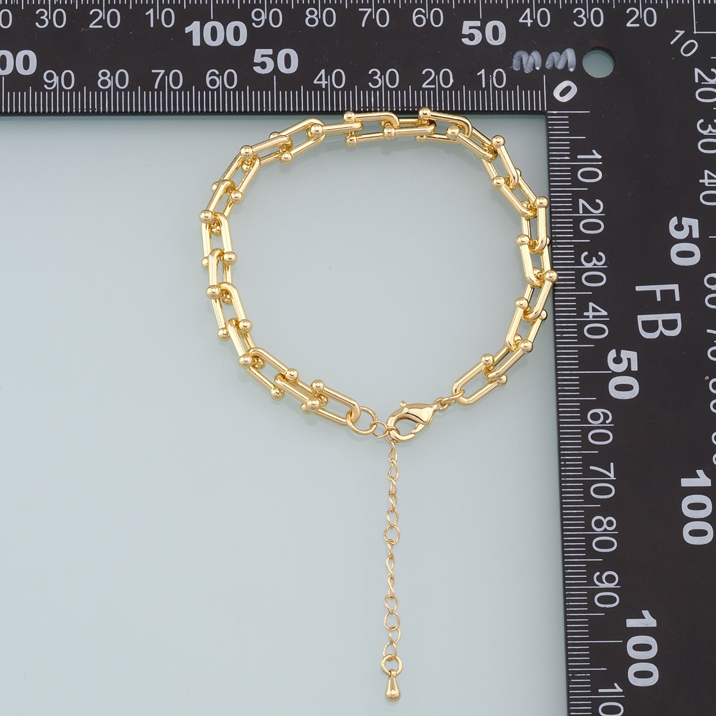 Gold Adjustable Chain,18K Gold Filled Oval Bracelet,Half-finished Adjustable Bracelet,Semi Finished Bracelets,Bracelets for Jewelry Making