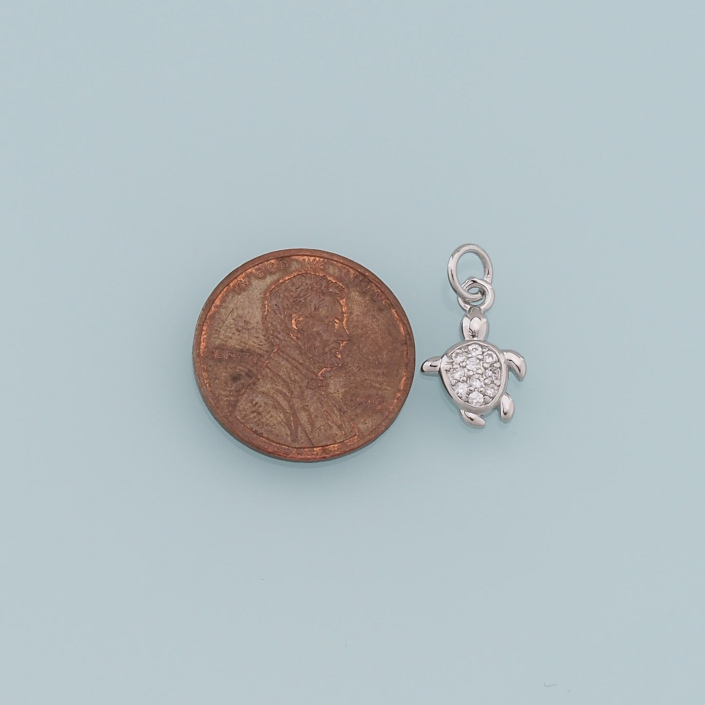 Gold Turtle Charms,18K Gold Filled Turtle Pendant,Turtle Charm Bracelet Necklace for DIY Jewelry Making Supply
