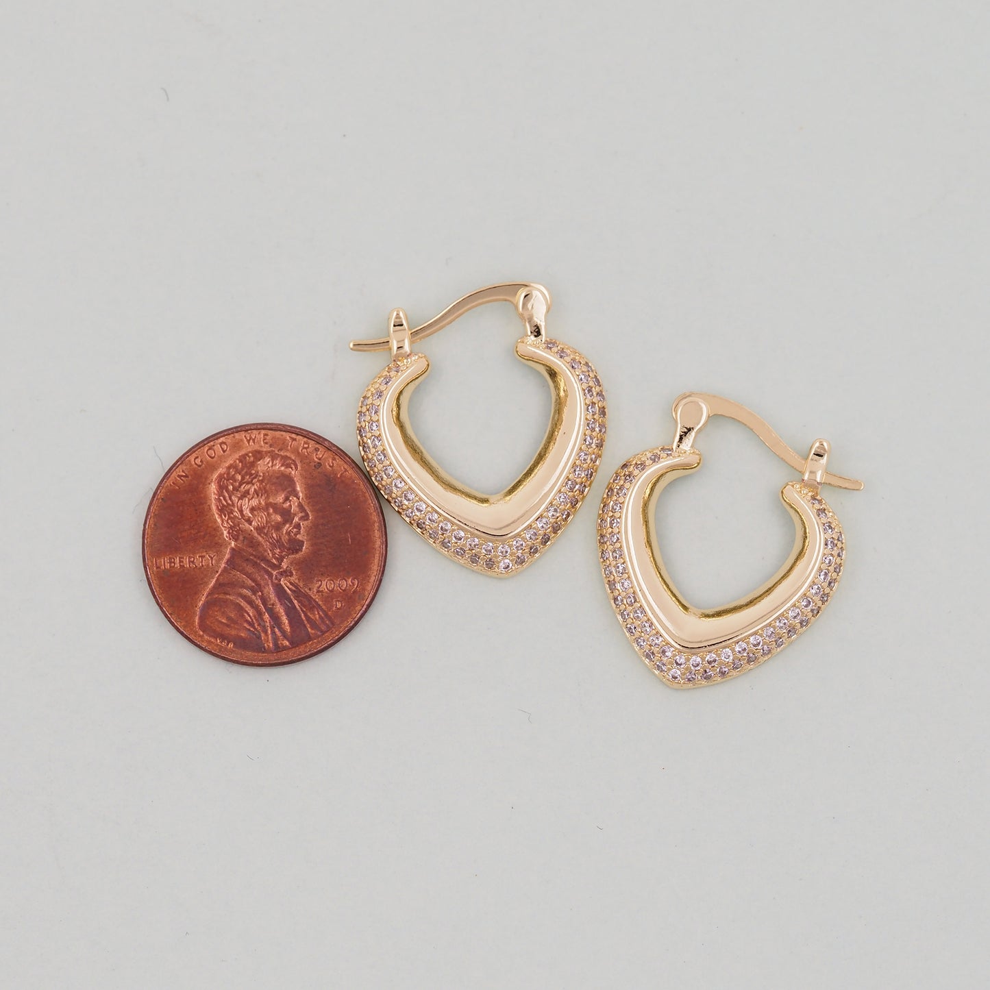 1pair 14K Gold Filled Thick Hoops Earrings,Gold Earrings,Dainty Hoops Huggie,Gold Huggies Hoop Earrings