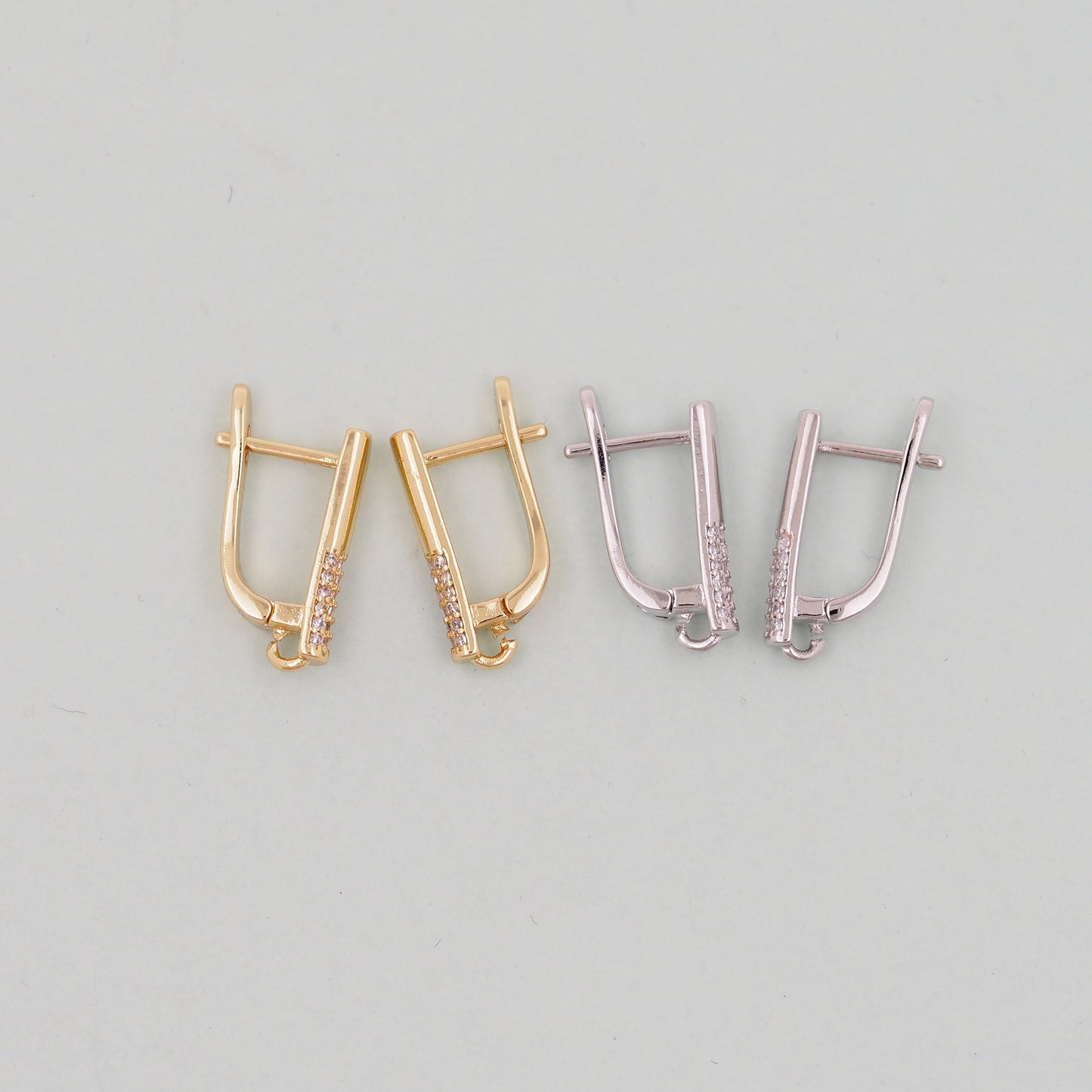 1pair 18K Gold Filled Hoops Earrings,Gold Earrings,Dainty Hoops Huggie,Gold Huggies Hoop Earrings