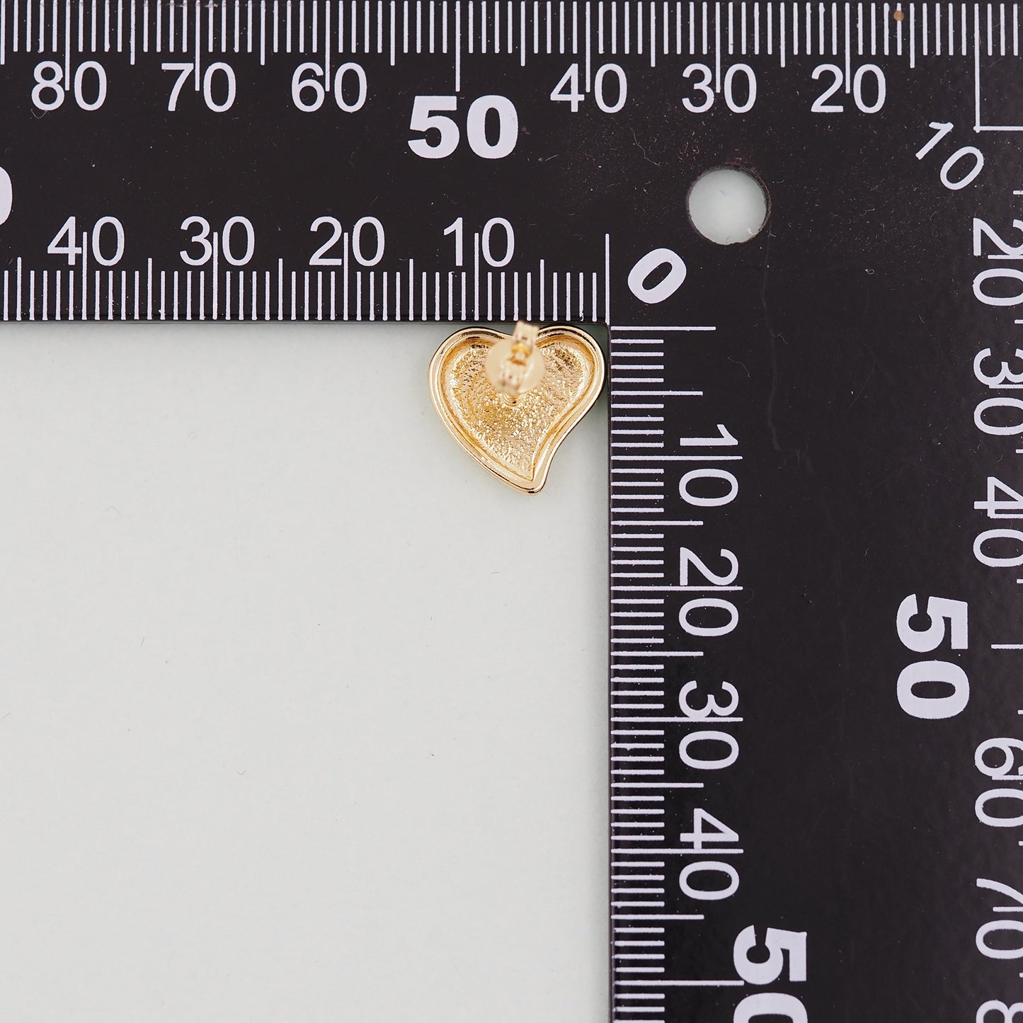 1pair 18K Gold Filled Heart Earrings,Gold Earrings,Dainty Earrings