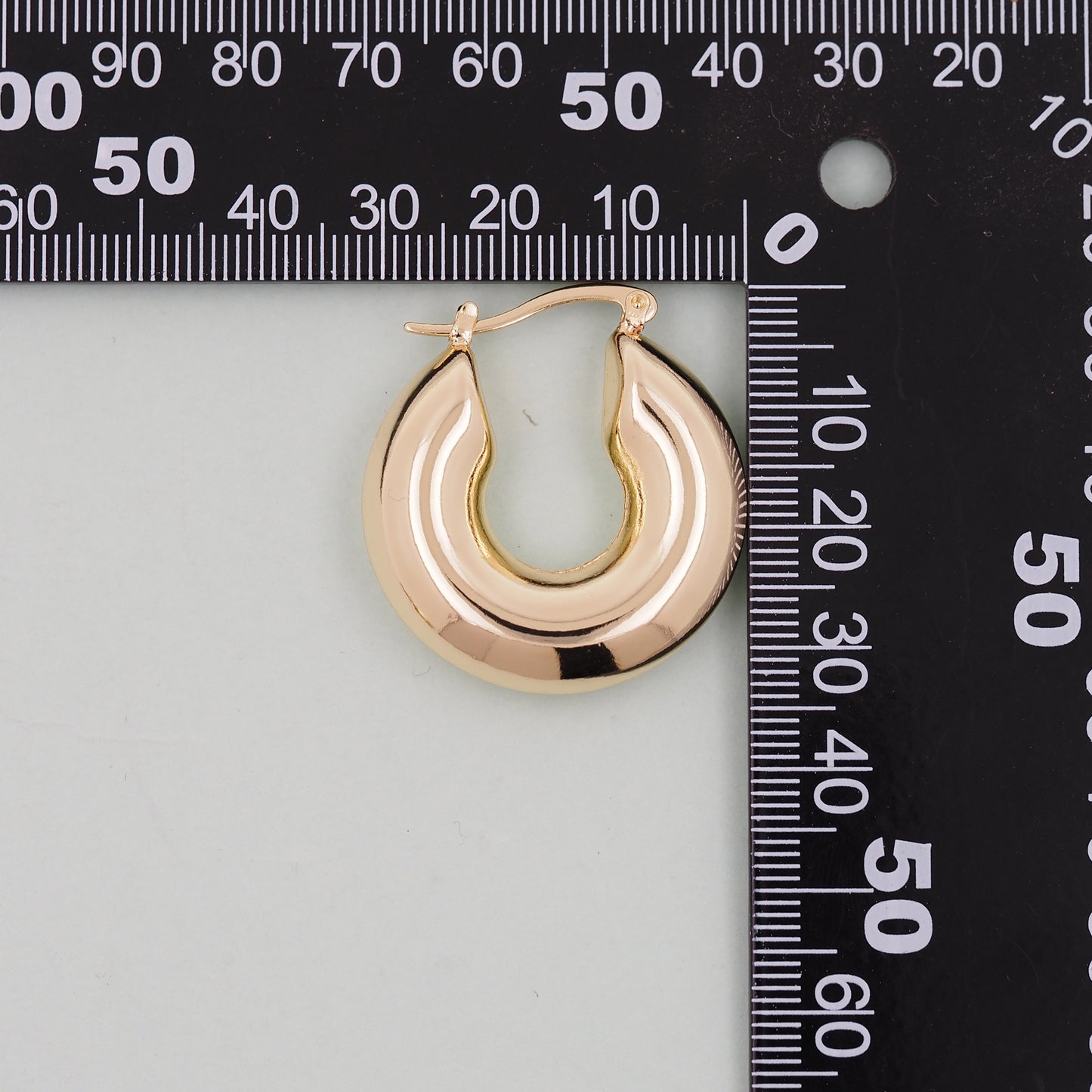 1pair 14K Gold Filled Thick Hoops Earrings,Gold Earrings,Dainty Hoops Huggie,Gold Huggies Hoop Earrings