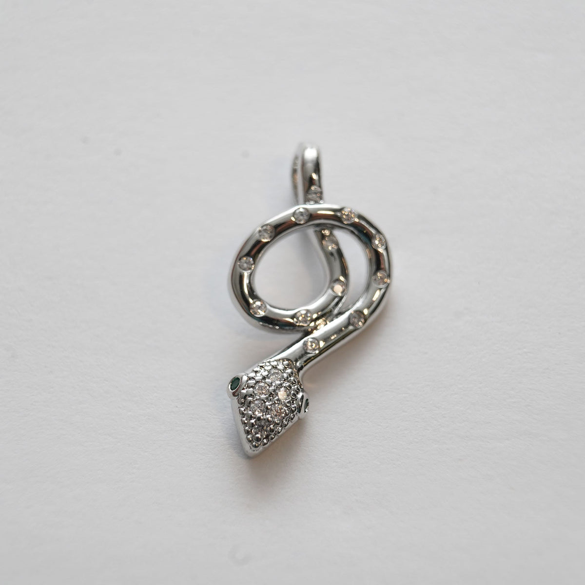 Gold Snake charms,18K Gold Filled Snake Pendant,Silver Snake Charms Bracelet Necklace for DIY Jewelry Making Supply