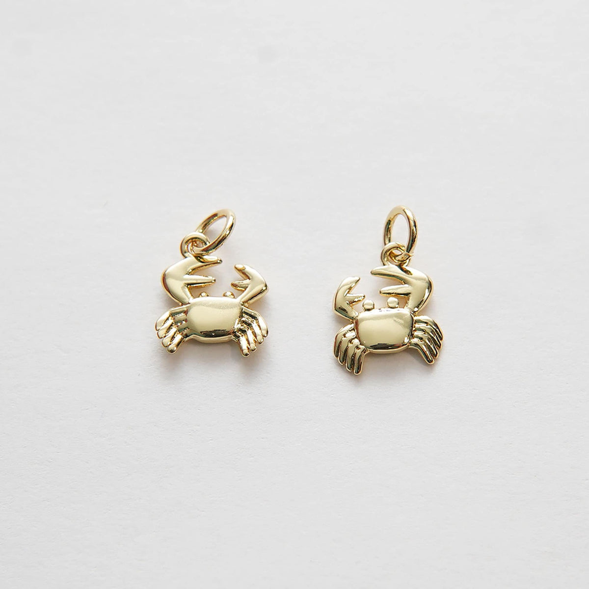 18K Gold Filled Charm Pendant for Jewelry Making