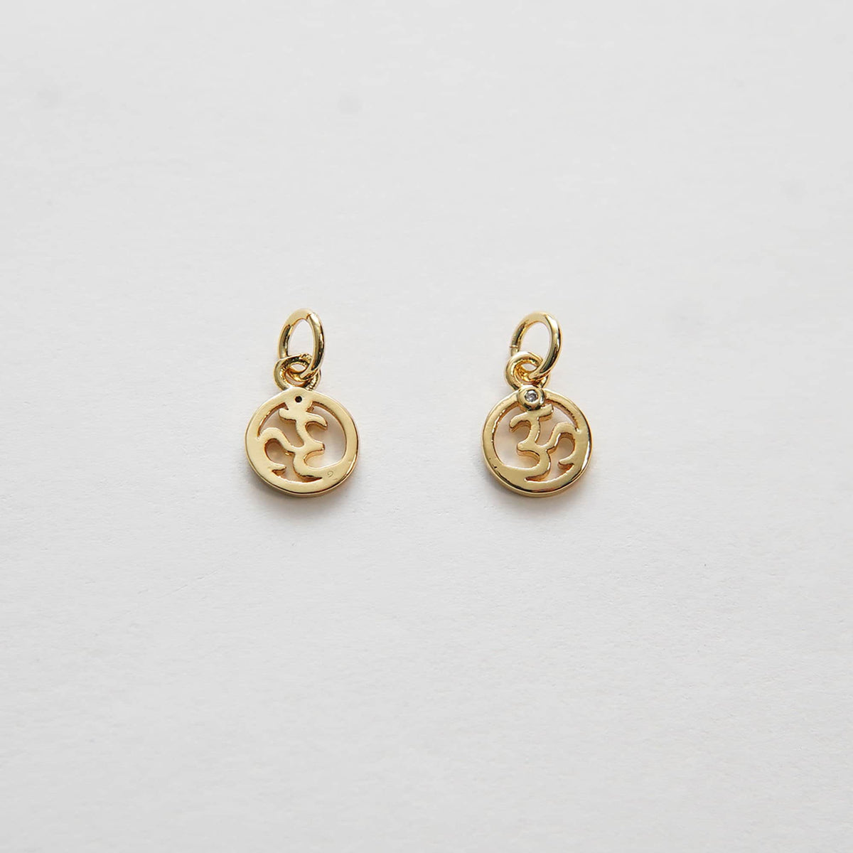 18K Gold Filled Charm Pendant for Jewelry Making