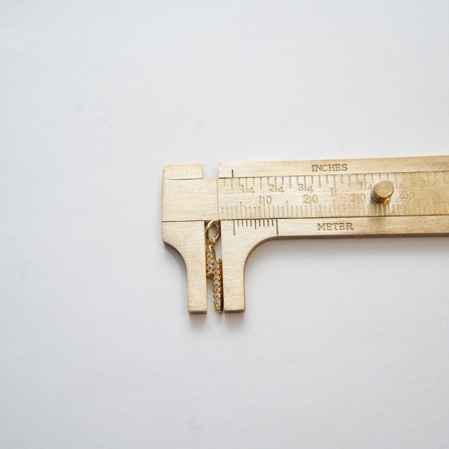 Gold Lightning Charms,18K Gold Filled tiny Lightning Pendant,Lightning Charms Bracelet Necklace for DIY Jewelry Making Supply