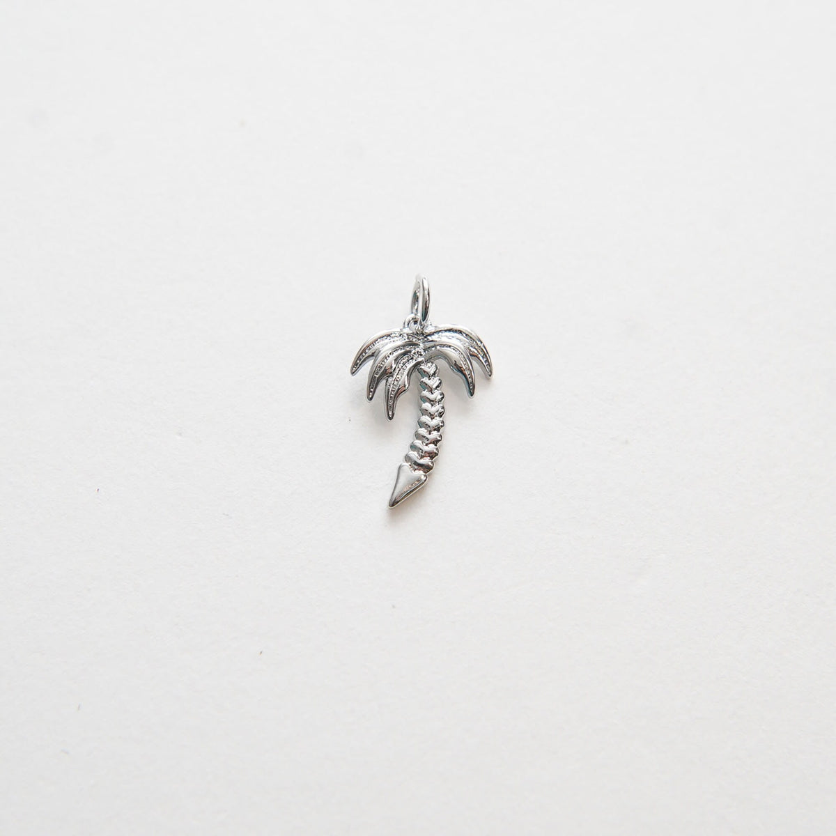 Gold Palm Tree Charms,18K Gold Filled Palm tree Pendant,Silver Palm tree Charm Bracelet Necklace for DIY Jewelry Making Suppl