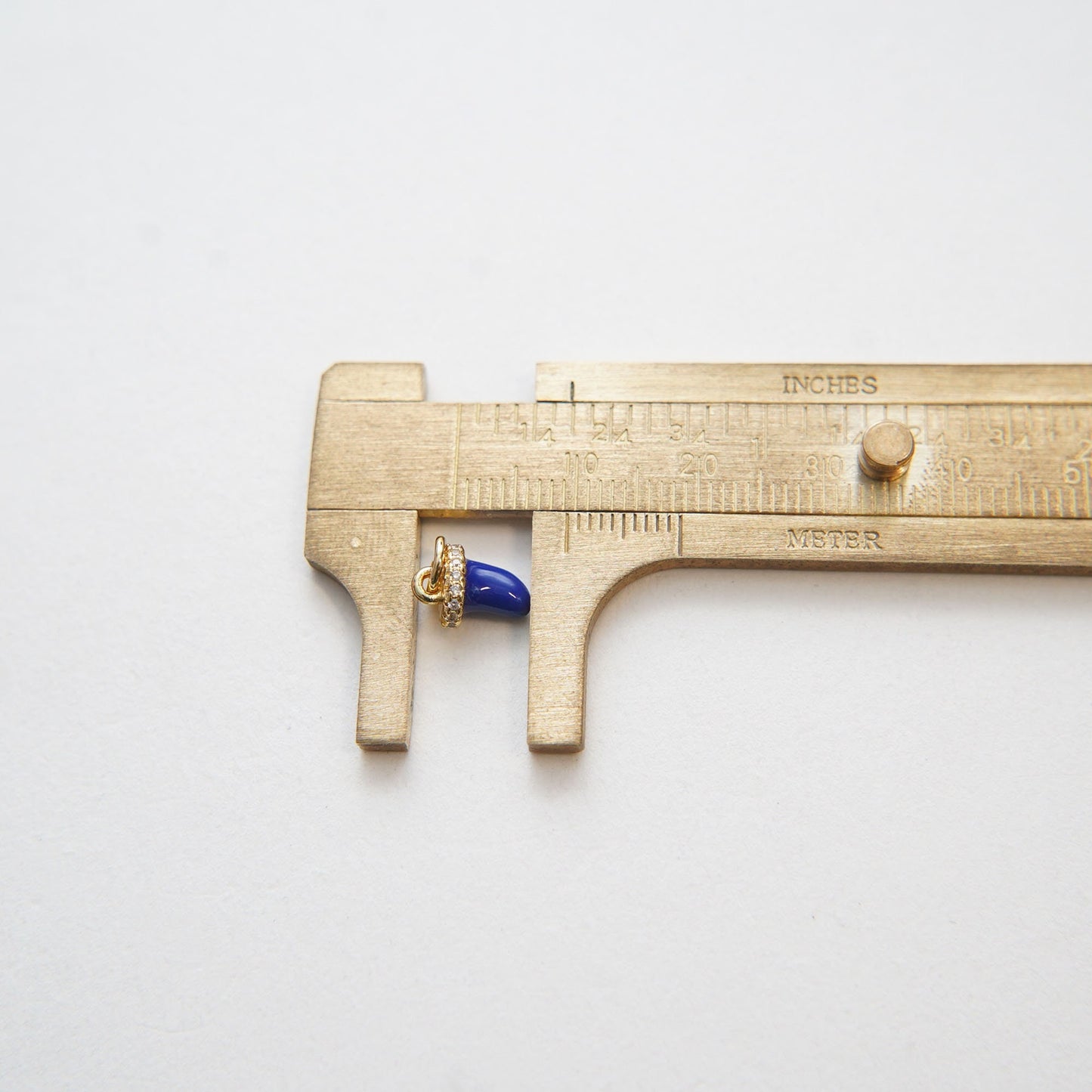 Gold Horns Charms,18K Gold Filled Enamel Horns Pendant,CZ Micro Pave Horns Charm Bracelet Necklace for DIY Jewelry Making Supply