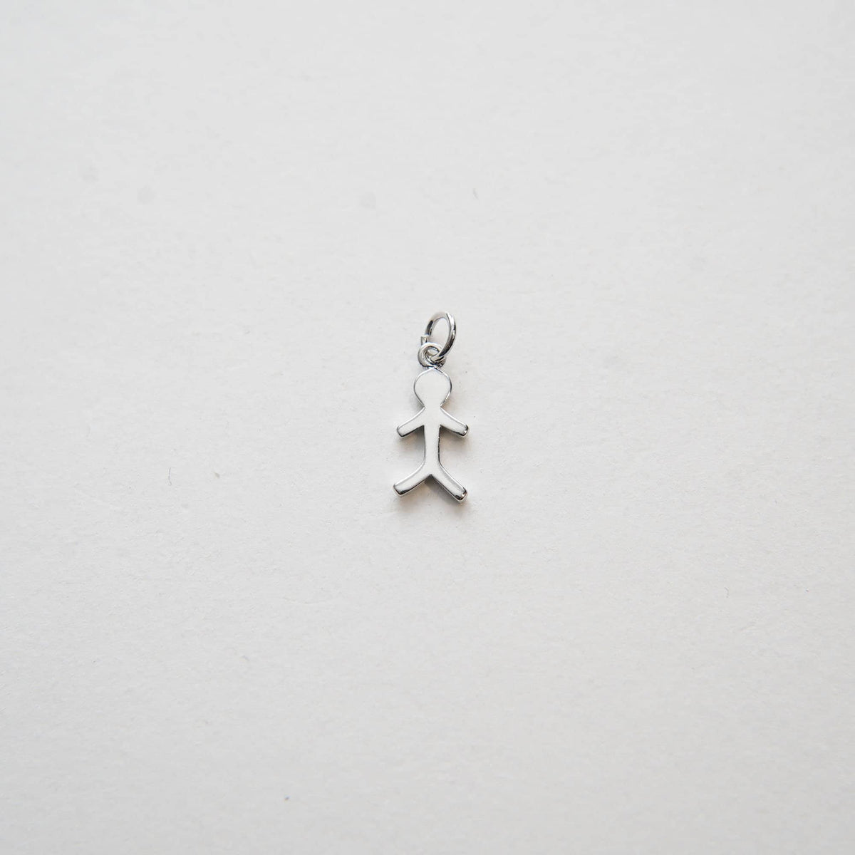 Gold Child Charms,18K Gold Filled Boy Girl Pendant,Silver Child Charm Bracelet Necklace for DIY Jewelry Making Supply
