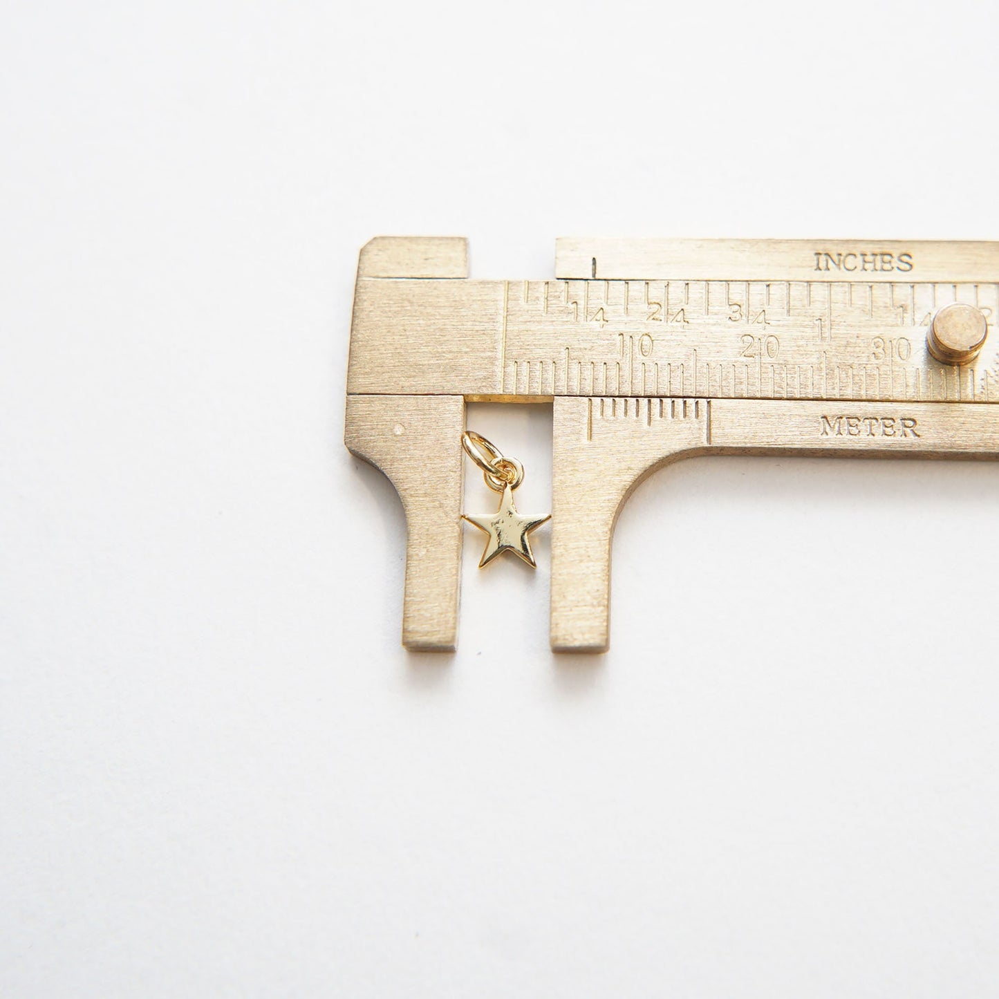 Gold Star Charms,18K Gold Filled Star Pendant,Silver Star Charm Bracelet Necklace for DIY Jewelry Making Supply